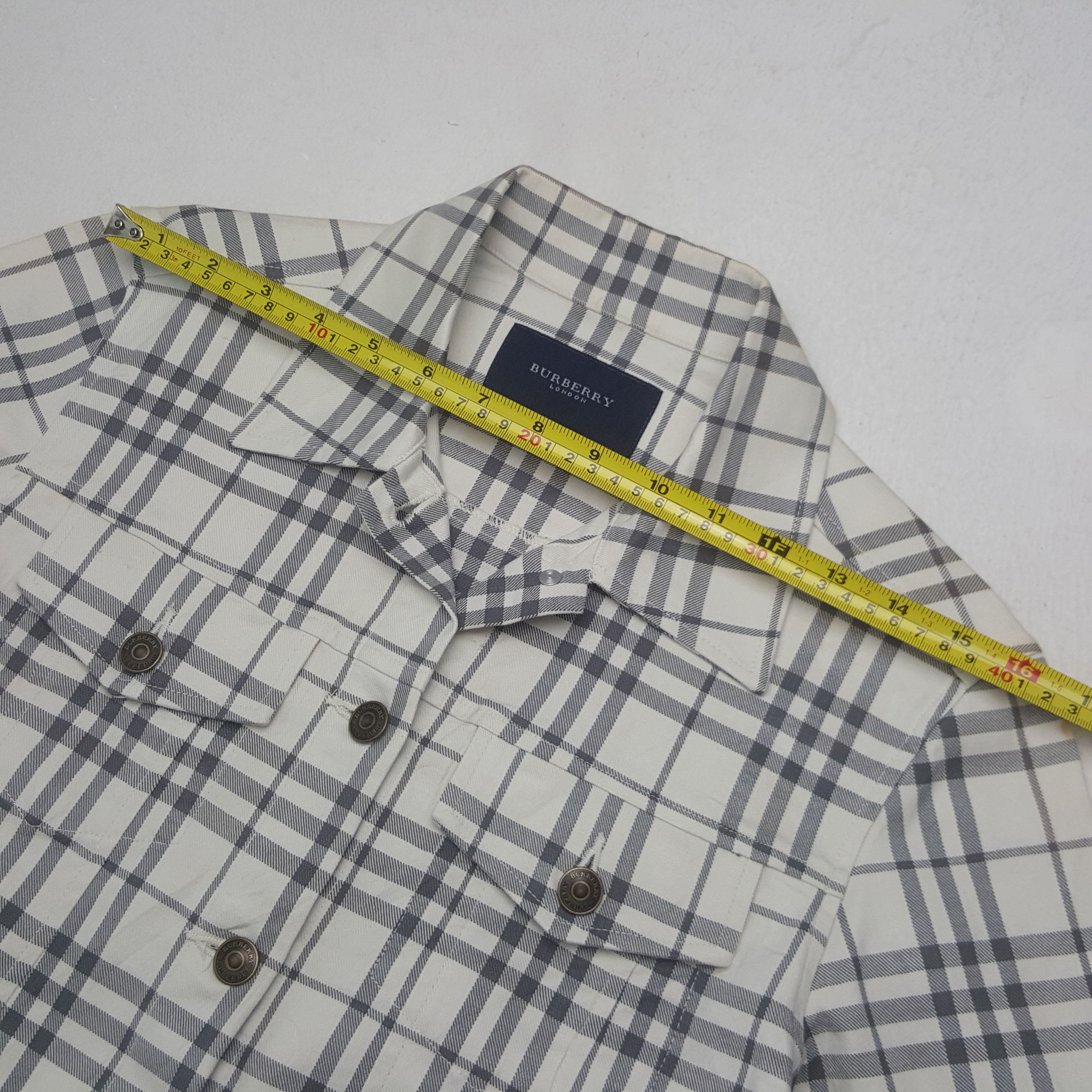 Burberry Vintage Burberry Nova Check Designer Brand Jacket C298N18 Size XS / US 0-2 / IT 36-38 - 7 Thumbnail