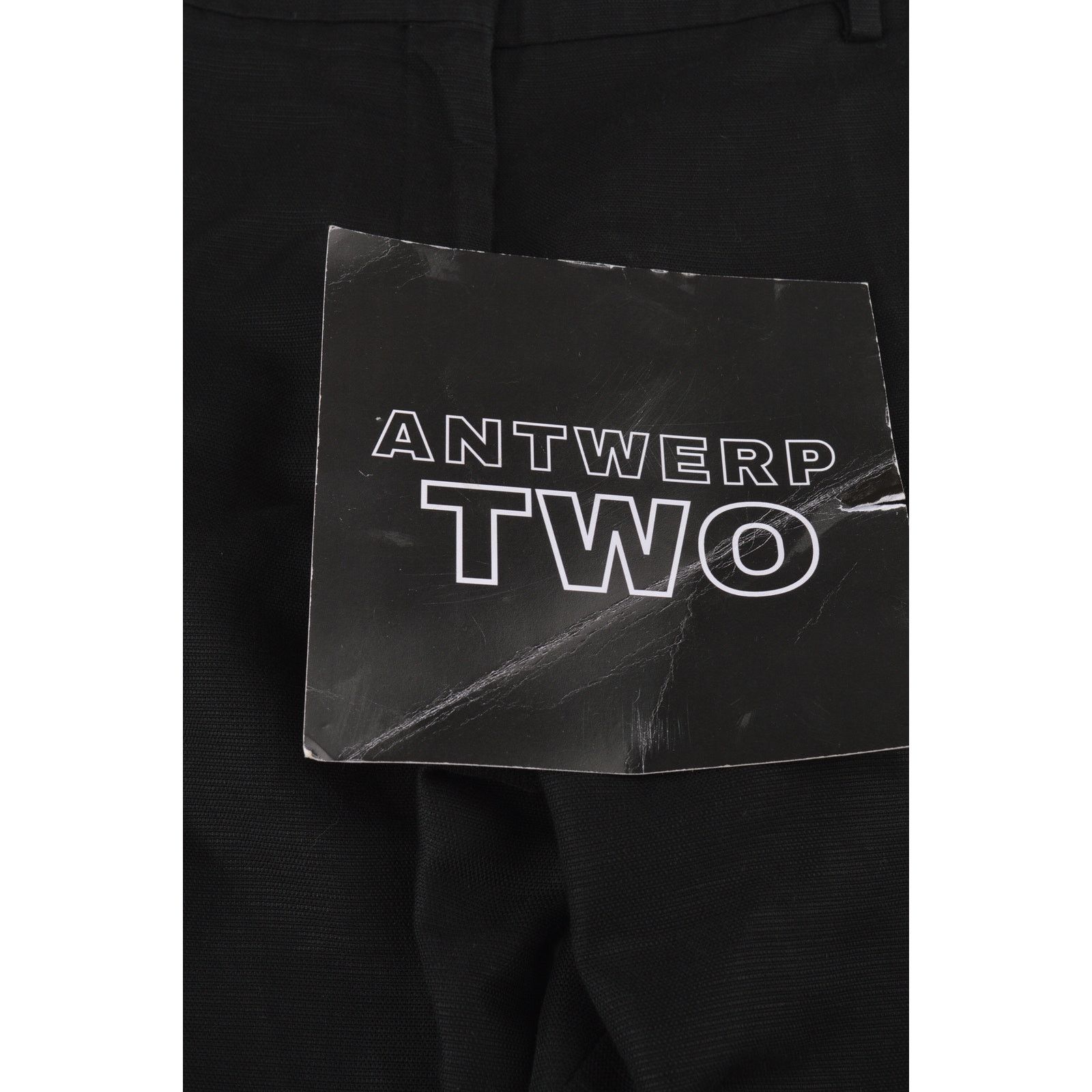 Dries Van Noten Dries Van Noten formal black linen pants Size US 34 / EU 50 - 4 Thumbnail