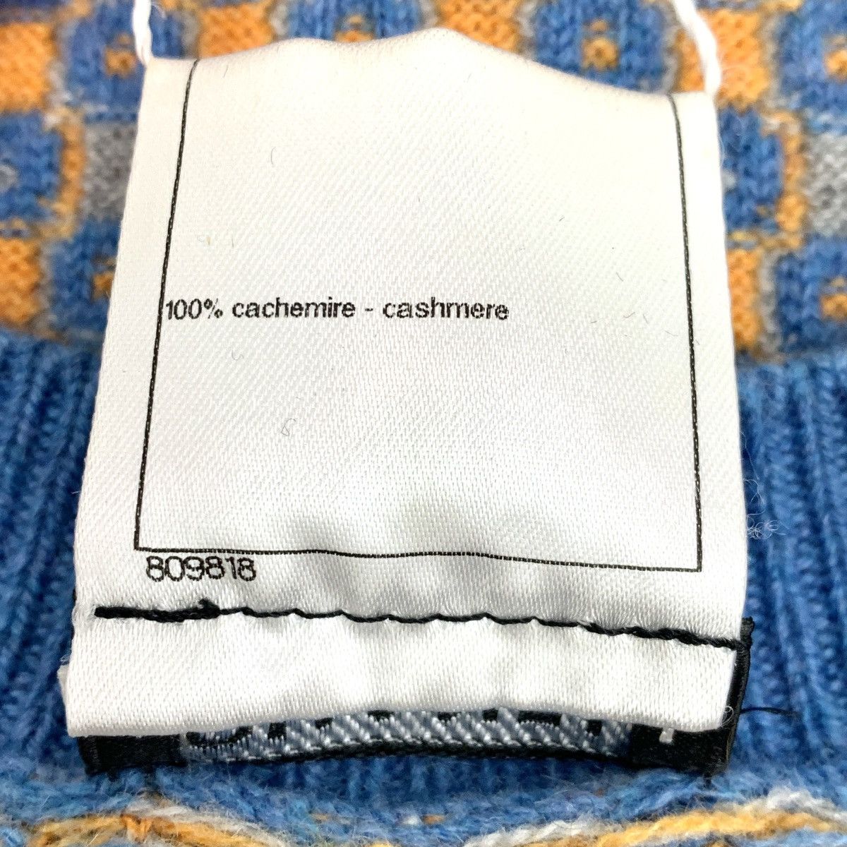 Chanel Chanel Colorblocked Cashmere Crew Neck Cardigan Size S / US 4 / IT 40 - 8 Thumbnail