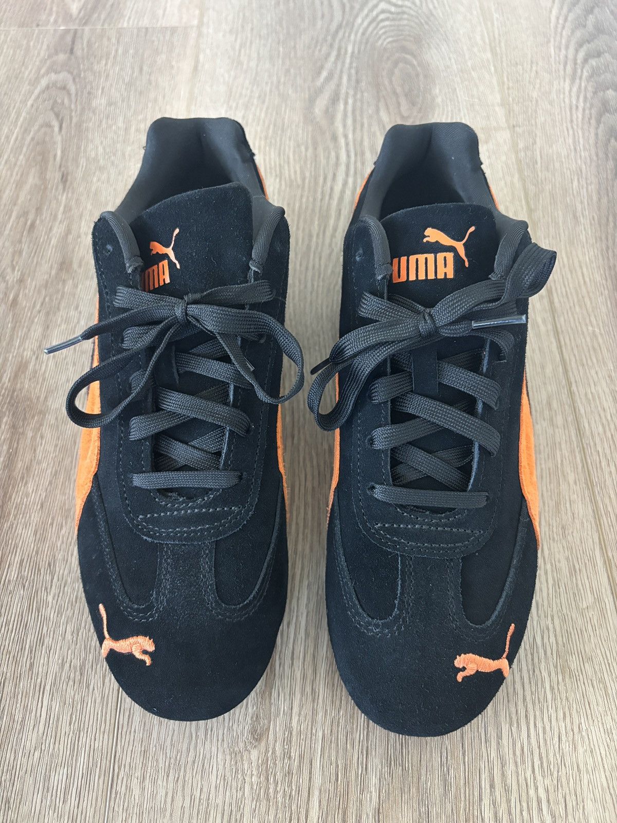 Puma Puma Speedcat Black Orange Rickie Size US 9.5 / EU 42-43 - 2 Thumbnail