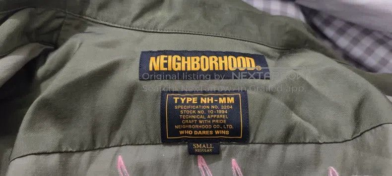 Neighborhood Neighborhood Skull Embroidered Long Sleeve Shirt Size US S / EU 44-46 / 1 - 3 Thumbnail