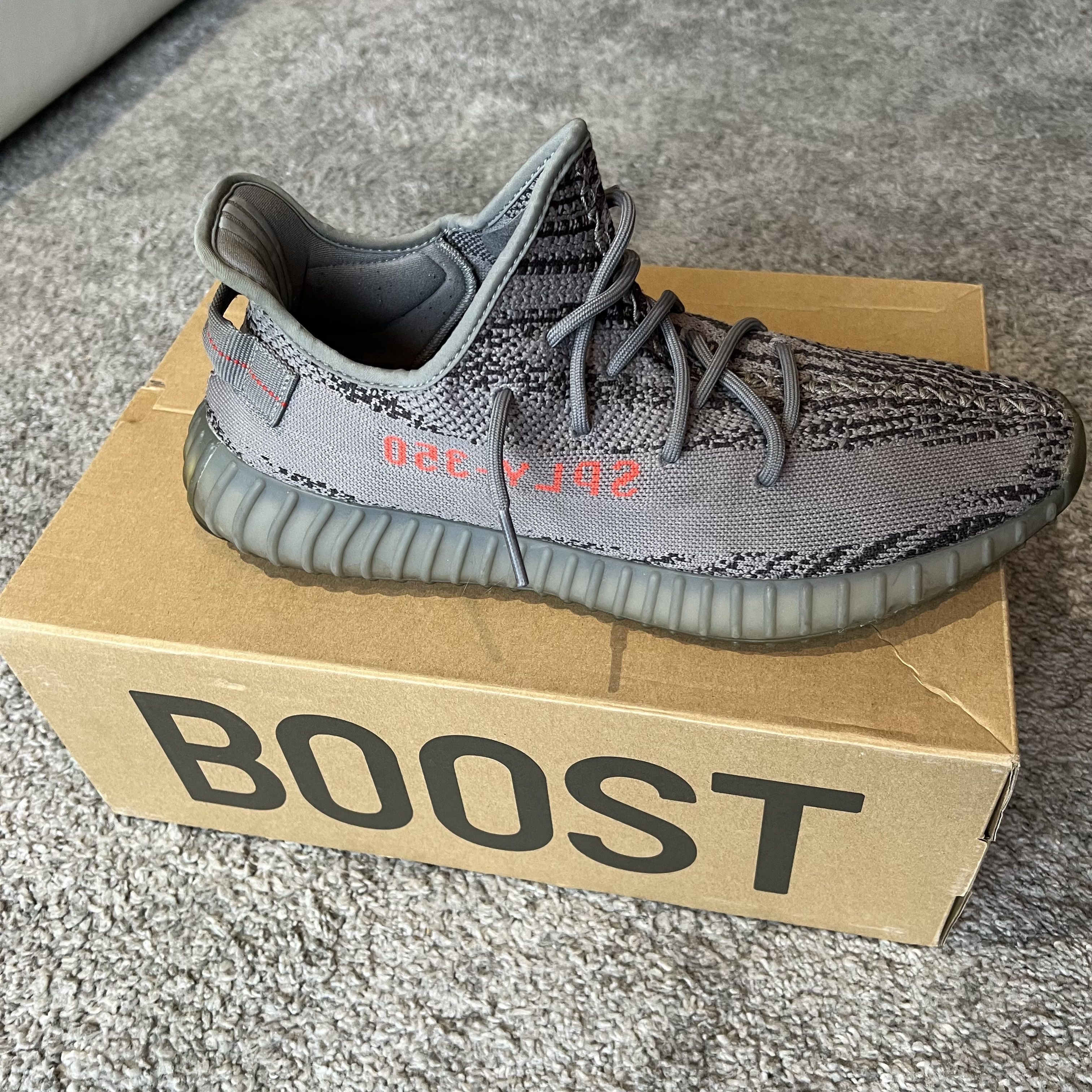 Adidas × Kanye West Yeezy Boost 350 V2 Beluga 2.0 Size US 14 / EU 47 - 16 Thumbnail