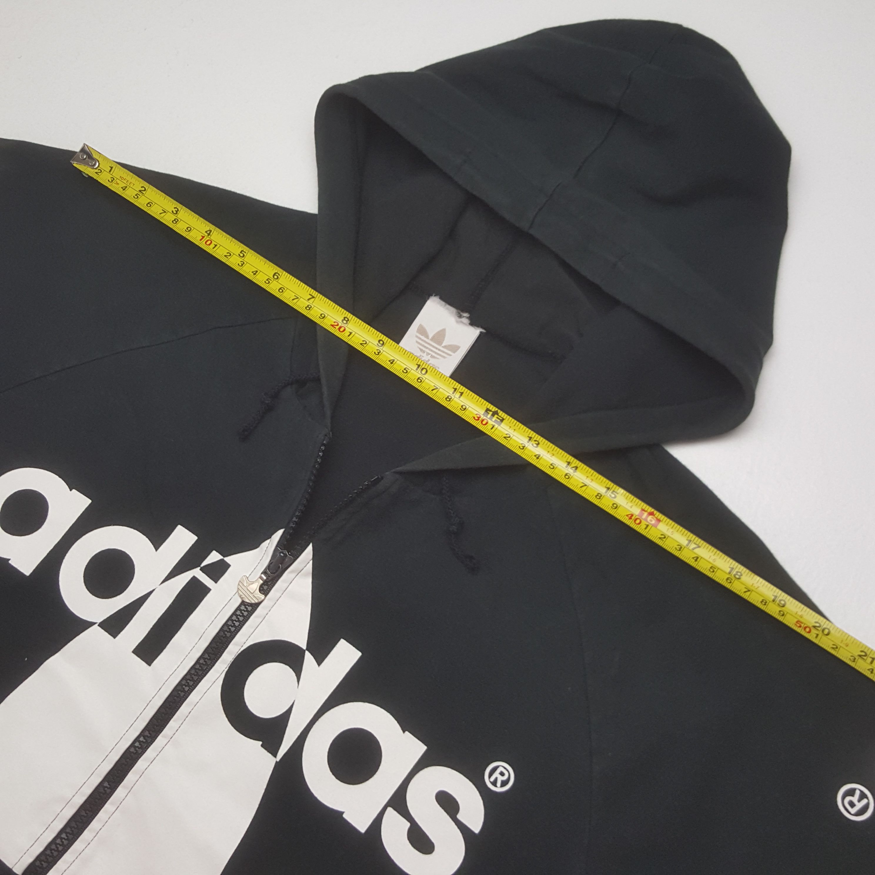 Adidas Vintage Adidas Sport Style Big Logo Hoodies Jacket C320N6 Size US M / EU 48-50 / 2 - 5 Thumbnail