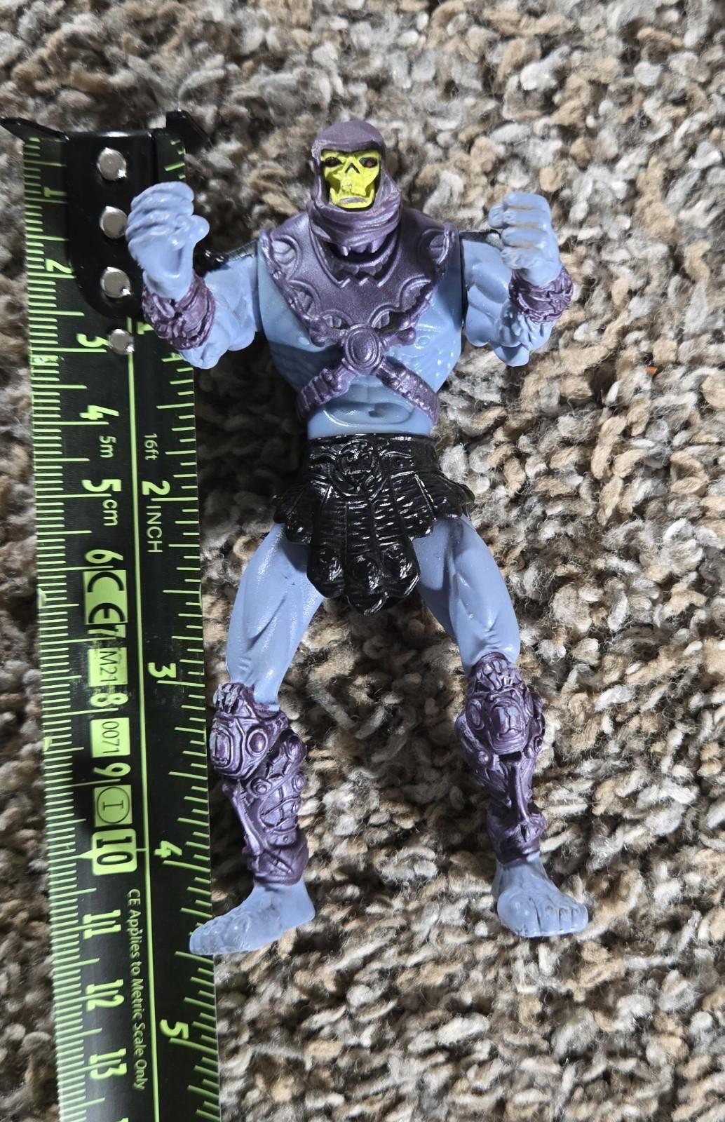 Designer 2003 Mattel Skeletor He-Man Twisting Action Figure McDs 4" Size ONE SIZE - 1 Thumbnail