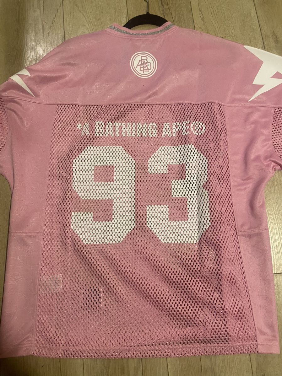 Bape Pink camo bape jersey longsleeve size L BRAND NEW Size US L / EU 52-54 / 3 - 2 Thumbnail