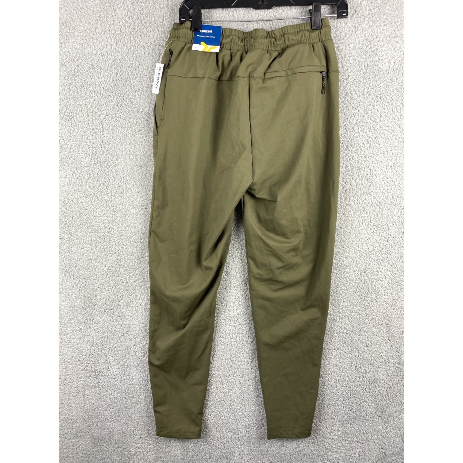 Old Navy Old Navy Pants Men's Size S Olive Green Essentials Track Pants Slim Fit Pocket Mens Fashion Activewear - Size US 29 - 5 Thumbnail