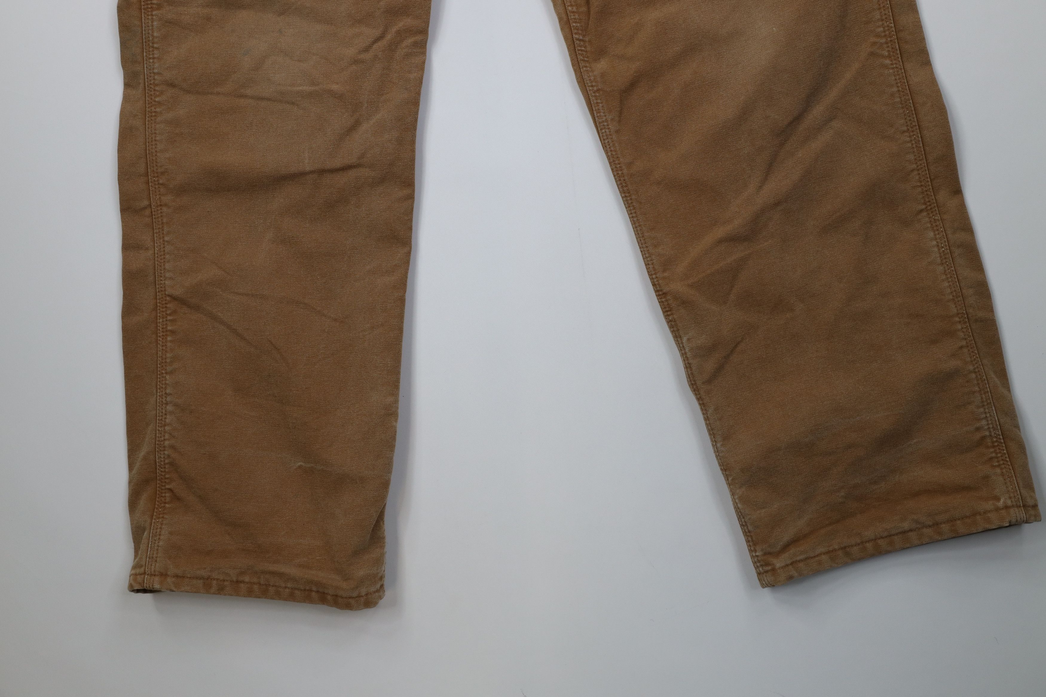 Carhartt Vintage Carhartt Lined Canvas Wide Leg Dungaree Pants USA Size US 38 / EU 54 - 5 Thumbnail