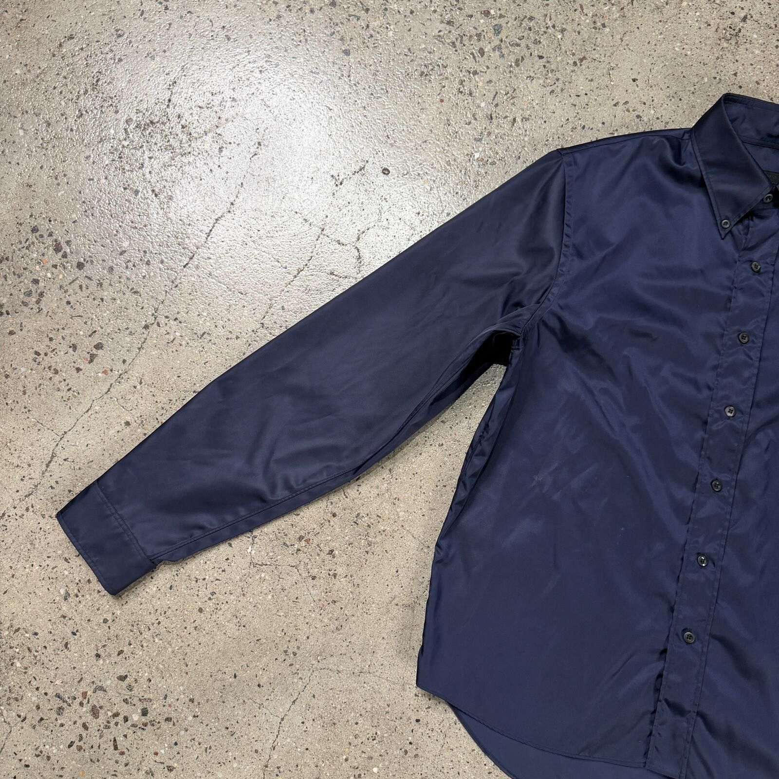 Prada Prada Re-Nylon Button Up Shirt Size US XL / EU 56 / 4 - 4 Thumbnail