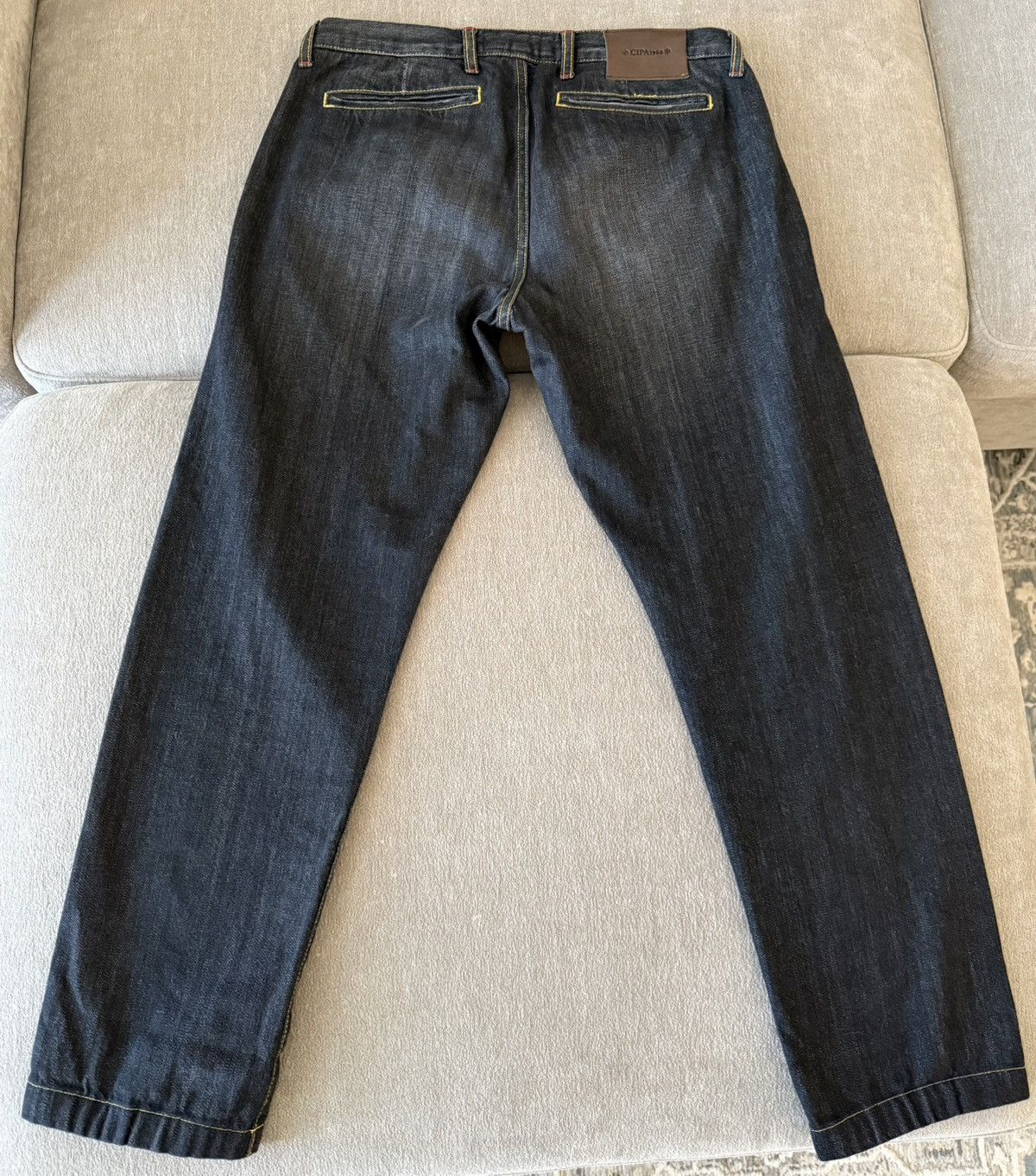 Kiton Kiton Napoli Dark Indigo Jeans – Size 33 – Made in Italy Size US 33 - 2 Thumbnail