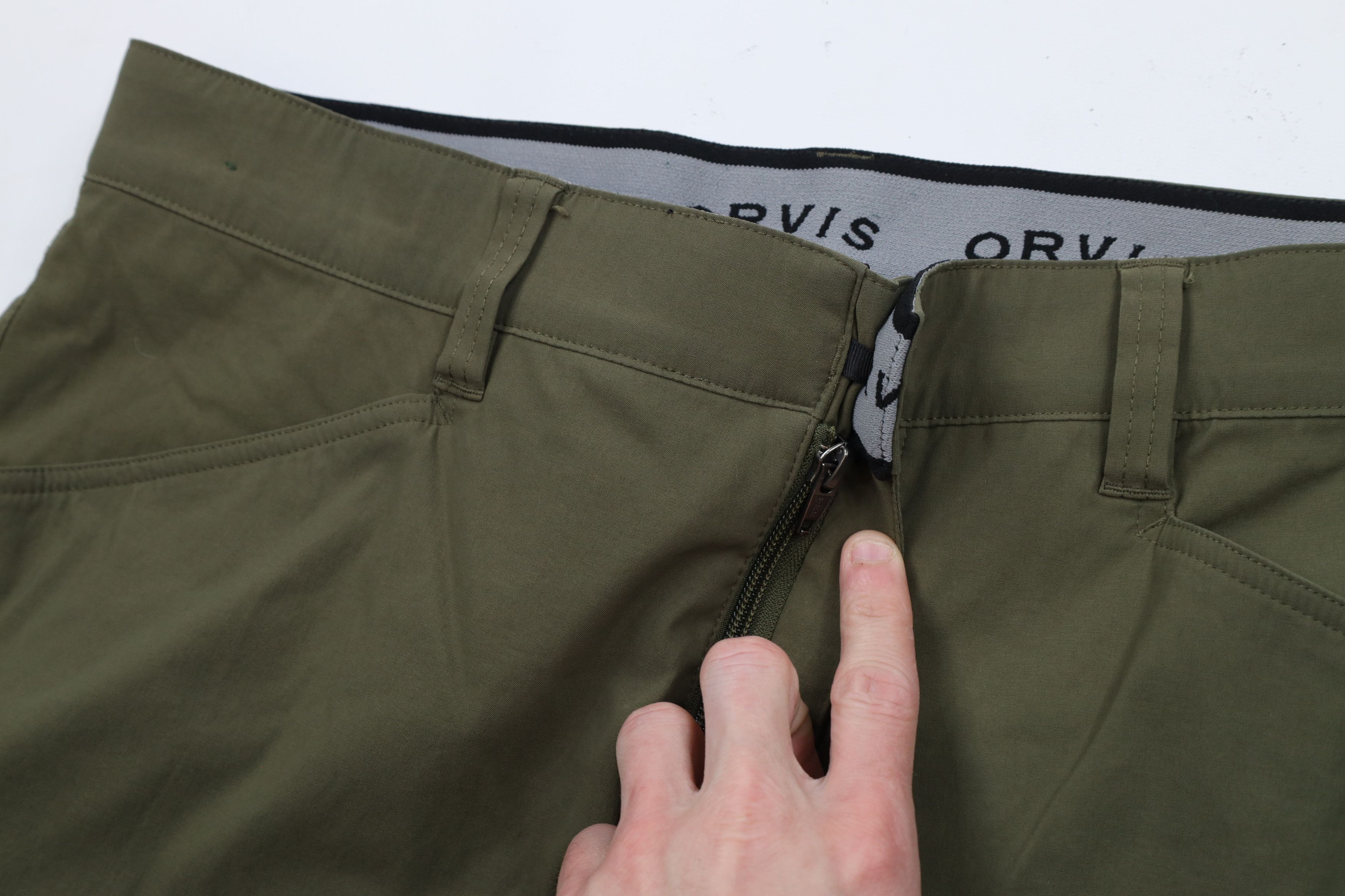 Orvis × Vintage Orvis 5 Pocket Tech Trail Outdoor Hiking Camping Pants Green Size US 36 / EU 52 - 5 Thumbnail