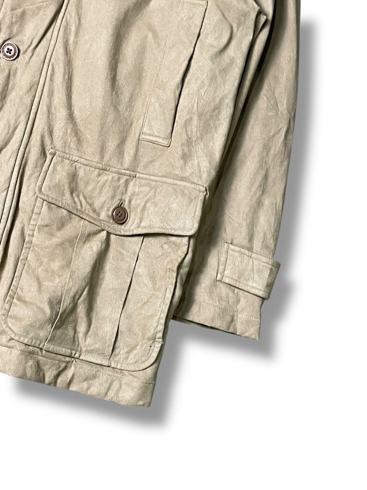 Japanese Brand × Vintage Vintage CROCODILE Leather Suede Jacket (81) Size US M / EU 48-50 / 2 - 3 Thumbnail
