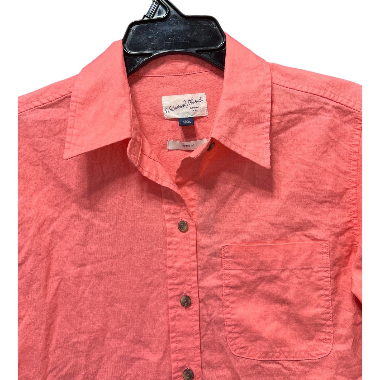 Other Universal Thread - Women's Long Sleeve Collared Button-Down Size XS / US 0-2 / IT 36-38 - 16 Thumbnail