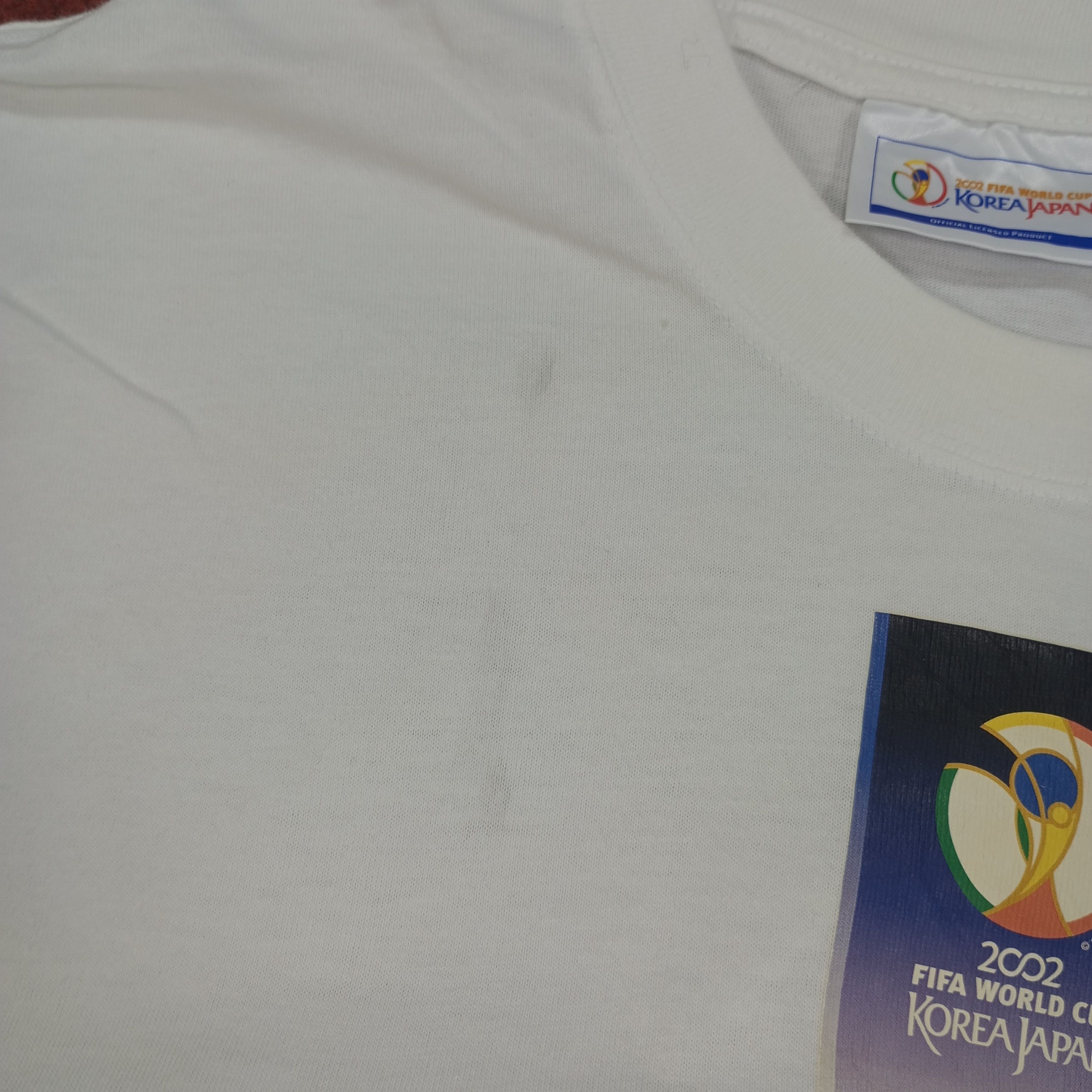 Vintage 2002 Fifa World Cup Korea Japan Promo Style Tshirt Size US L / EU 52-54 / 3 - 7 Thumbnail