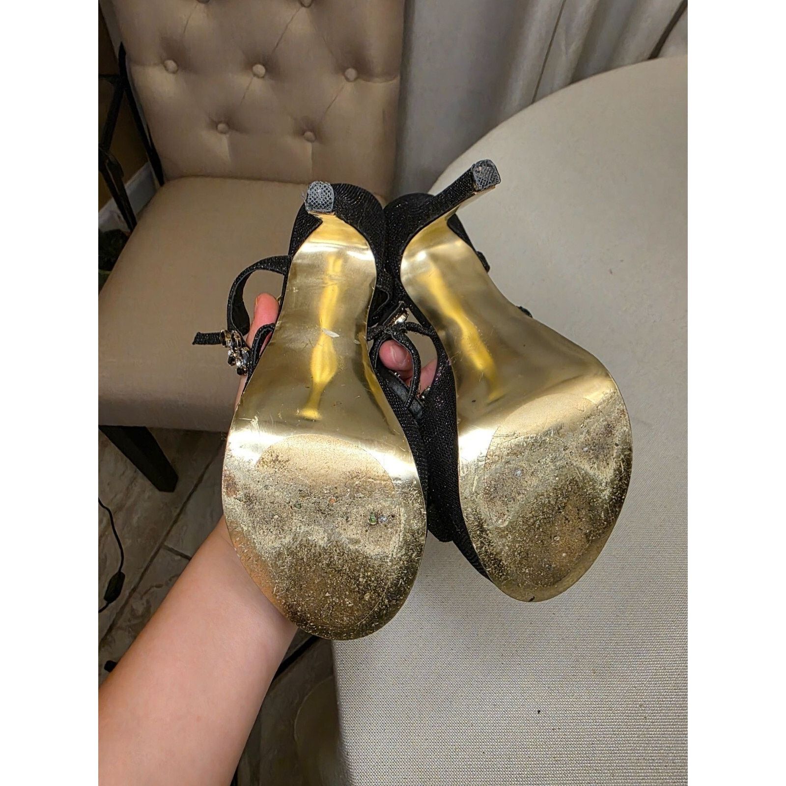 Betsey Johnson Betsey Johnson Stiletto Platform Women Dress Shoes Sz 8.5 Size US 8.5 / IT 38.5 - 17 Thumbnail