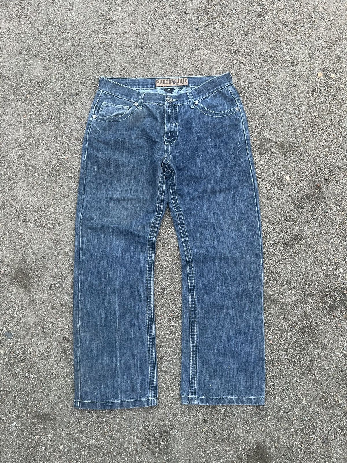 image of Vintage Southpole Premium Denim in Blue, Men's (Size 35)