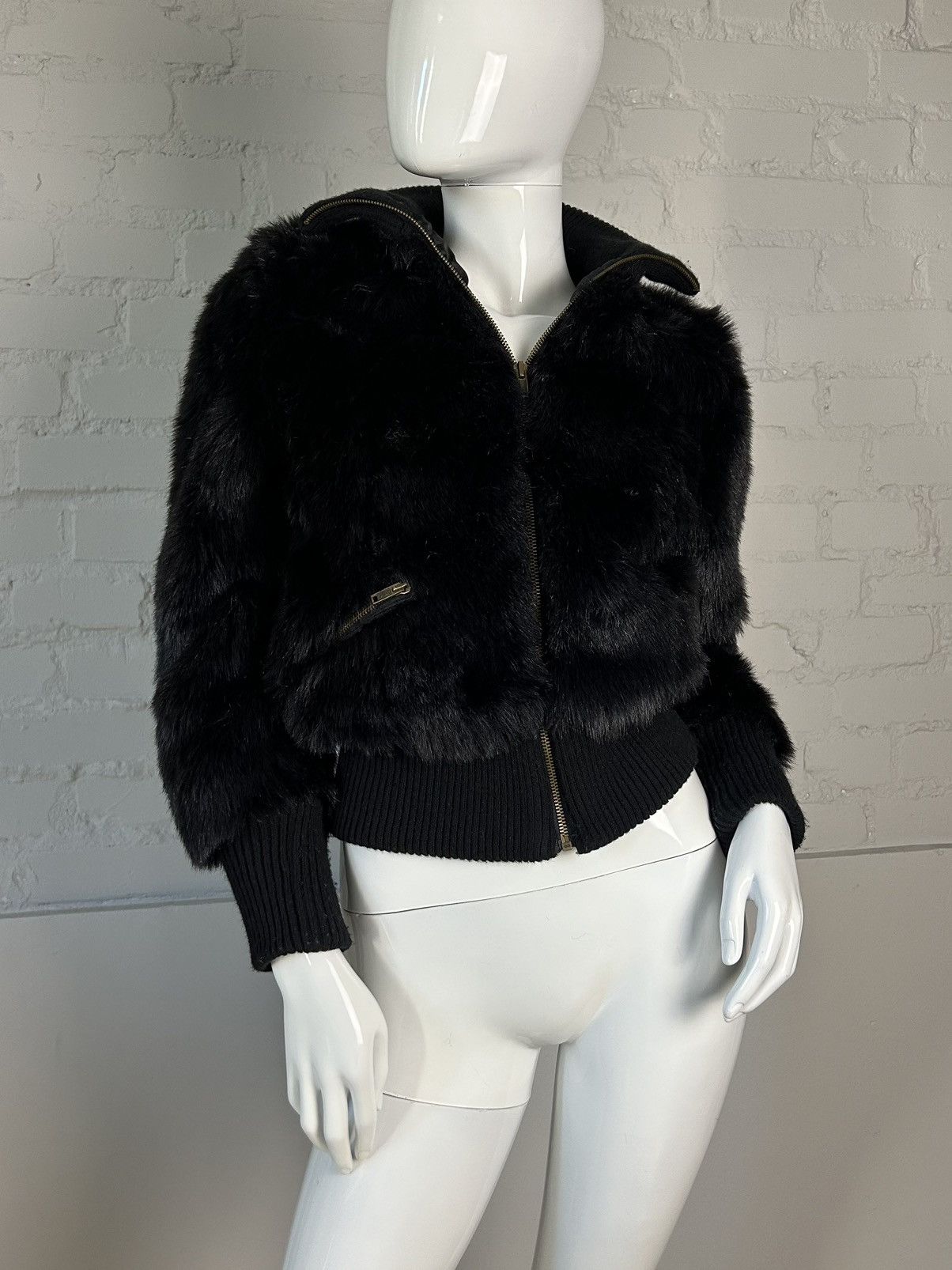 Vintage Insane vintage faux fur jacket Size S / US 4 / IT 40 - 4 Thumbnail