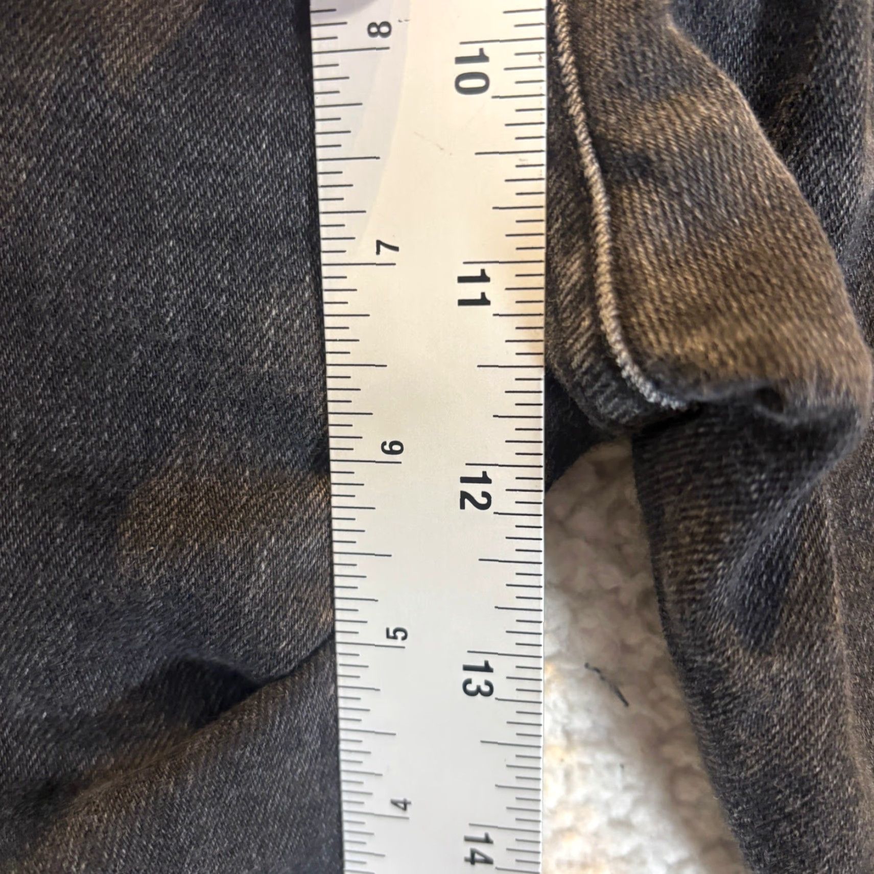 Vintage Baldwin Jeans Mens 30x31 Black Slim Straight Button Fly United States Cap Size US 30 / EU 46 - 5 Thumbnail