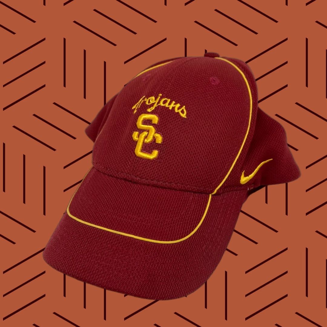 Nike Nike Hat USC College Strapback Baseball Cap Red Size ONE SIZE - 1 Thumbnail