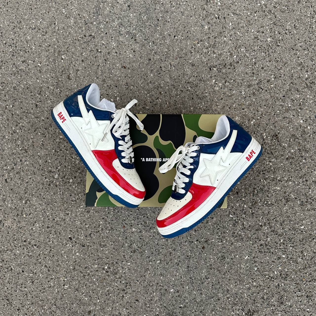 Bape Bape Sta Frankreich Size US 12 / EU 45 - 2 Thumbnail