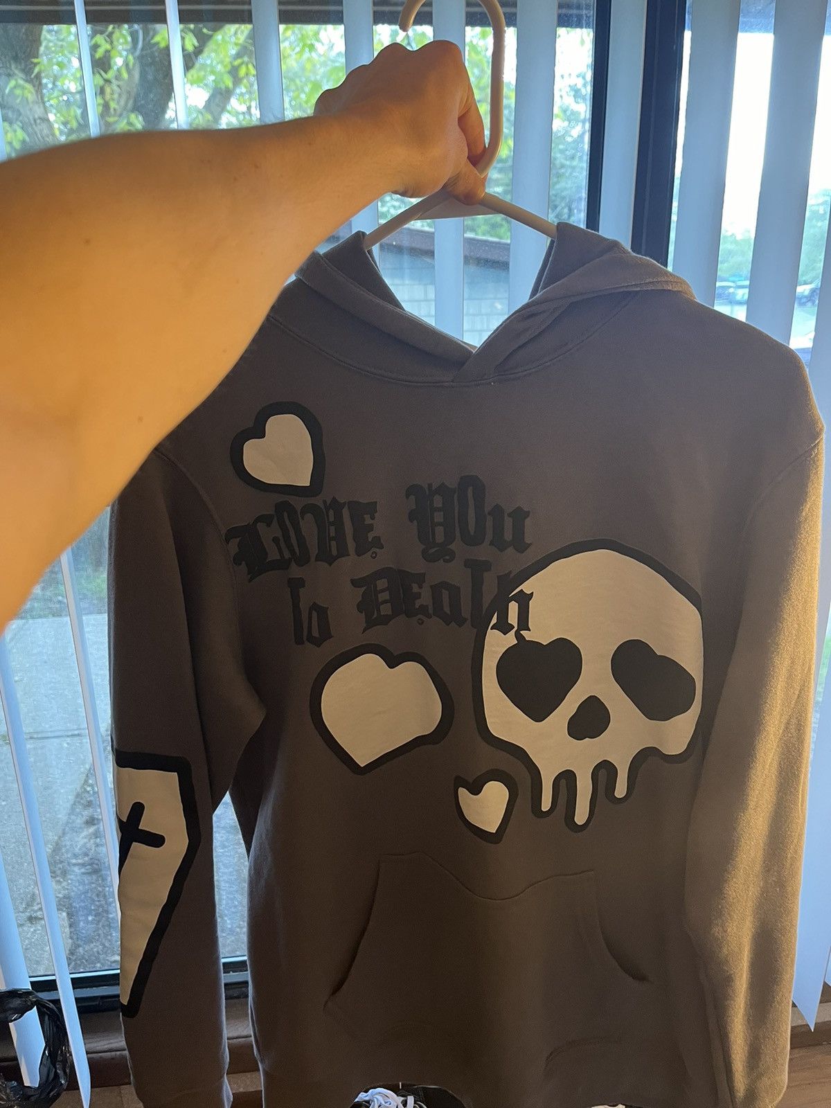 Vintage Love You To Death Hoodie Size US S / EU 44-46 / 1 - 6 Thumbnail