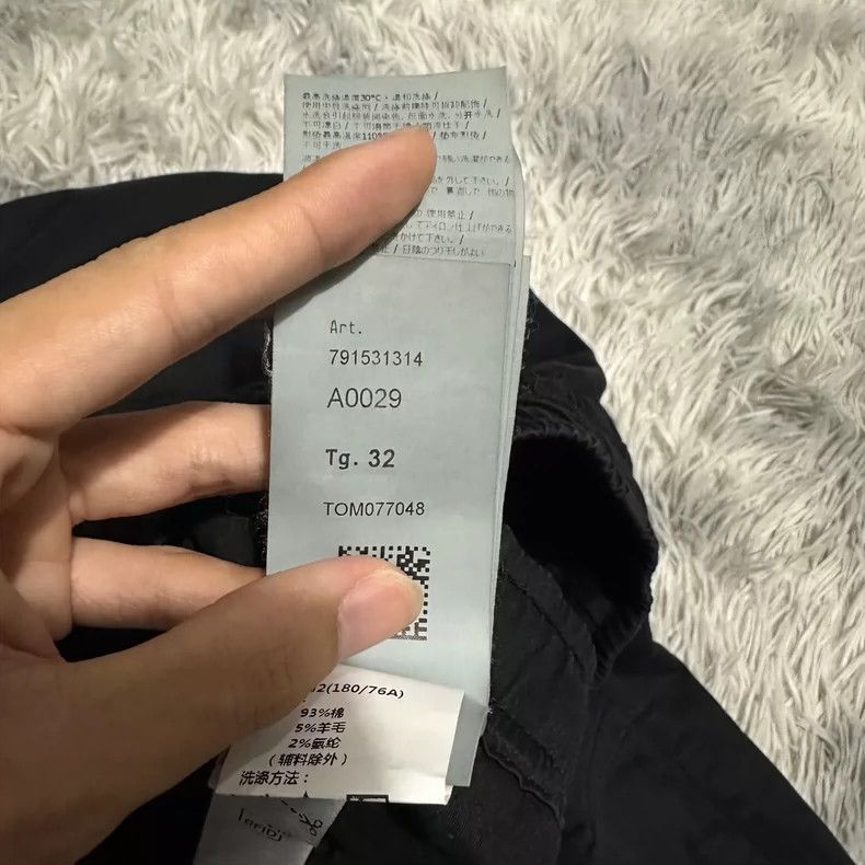 Stone Island Black Stone Island Cargo Pants W32 -2506 Size US 32 / EU 48 - 7 Thumbnail