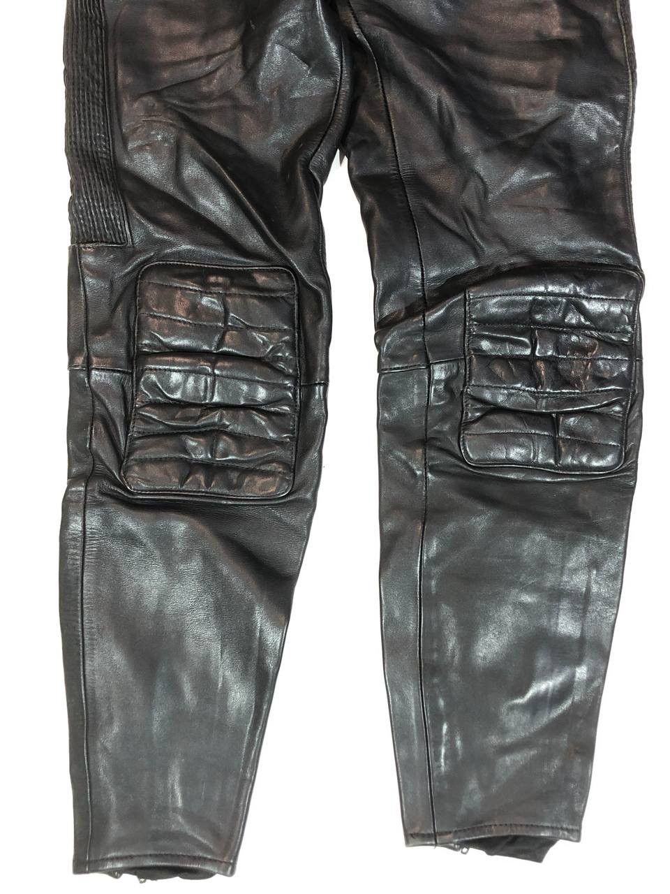 Vintage Polo Vintage Rare Leather Racing Moto Pants Size US 32 / EU 48 - 4 Thumbnail