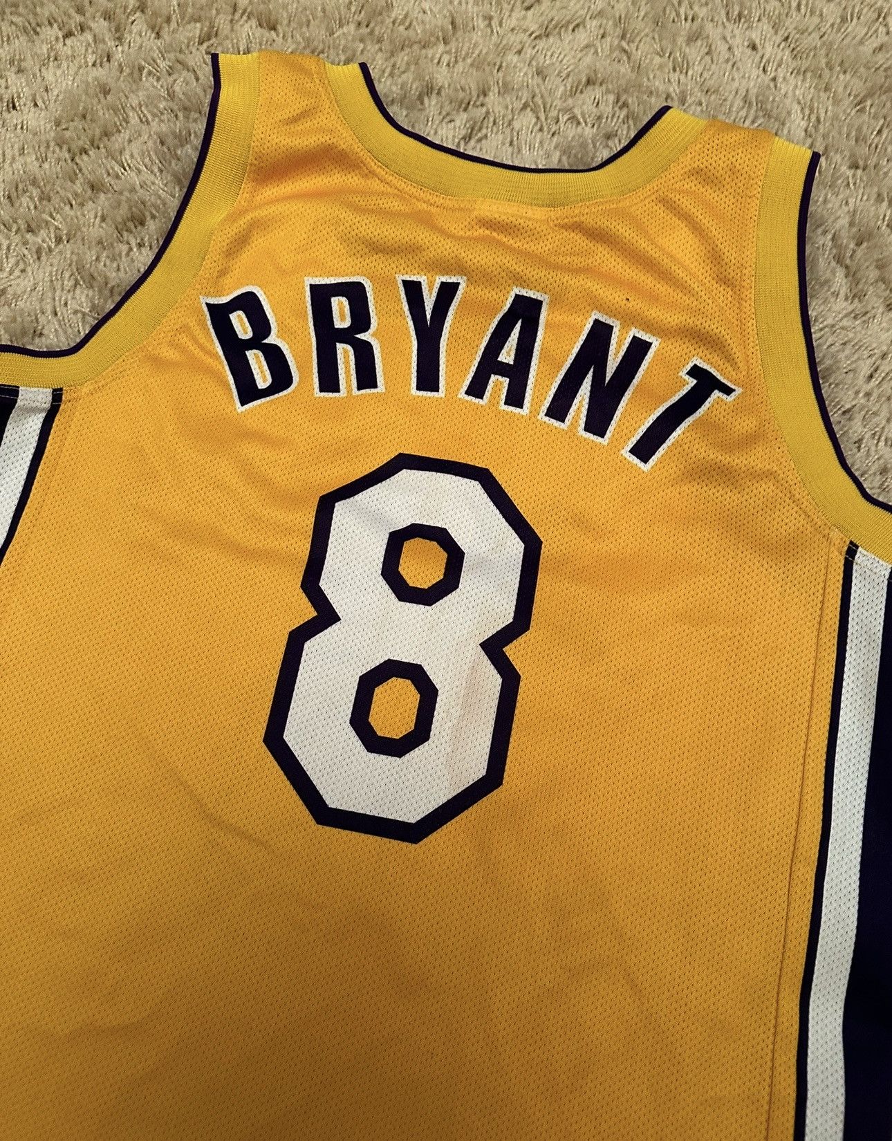 Champion Vintage 1991 Kobe Bryant Los Angeles Lakers NBA Jersey Size US M / EU 48-50 / 2 - 3 Thumbnail