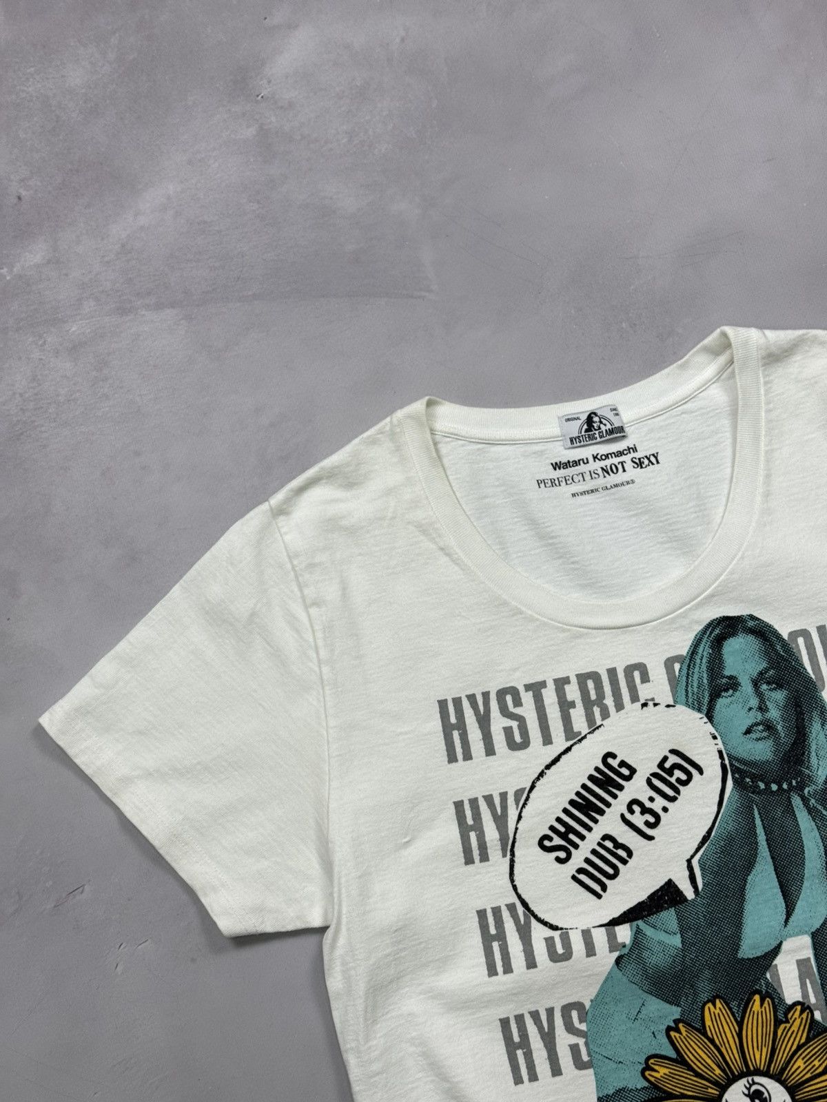 Hysteric Glamour Hysteric Glamour x Wataru Komachi Tee(White/M-L) Size US M / EU 48-50 / 2 - 4 Thumbnail