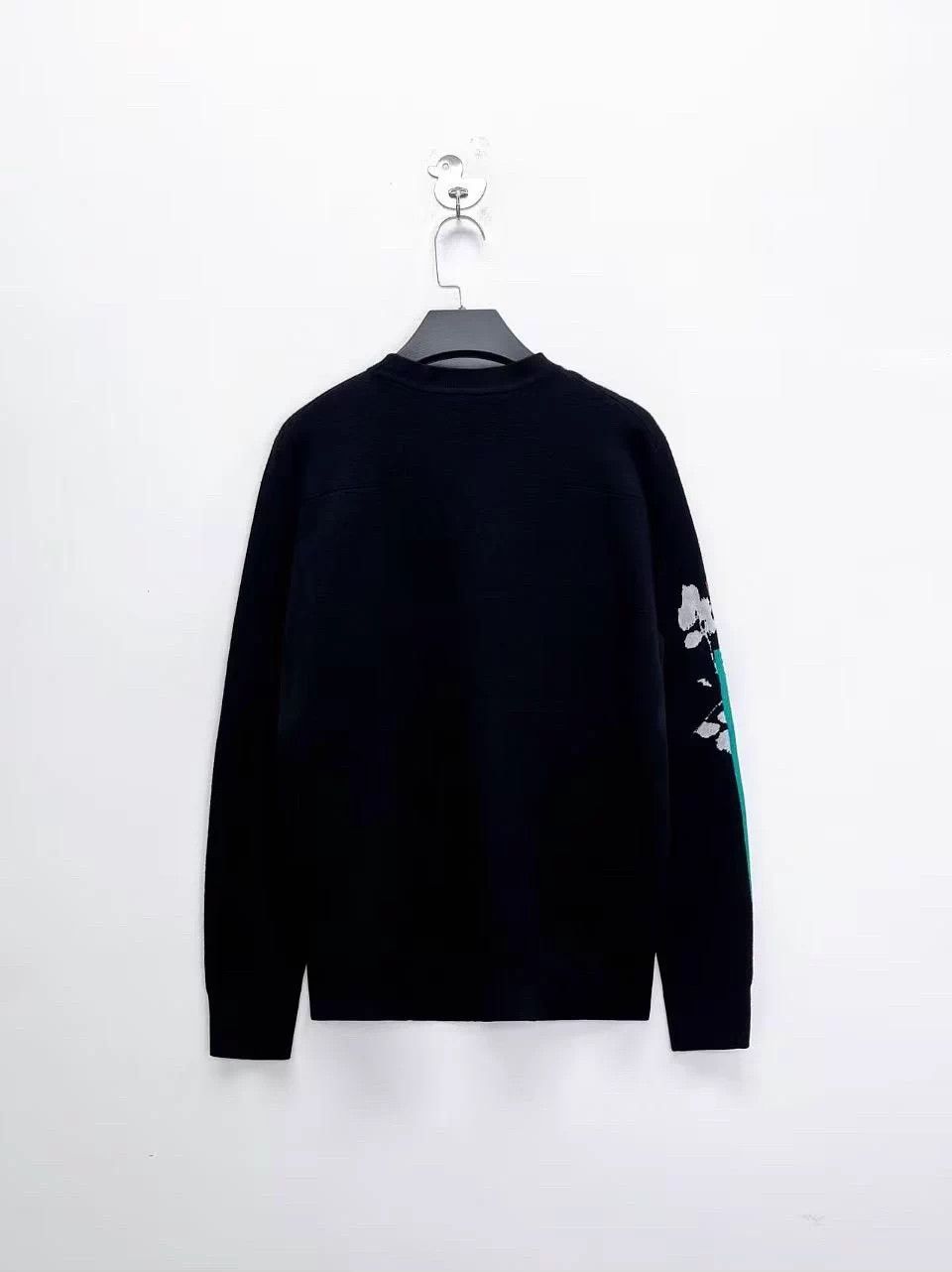 Dior Dior Runway Black Intarsia Logo Sweater S Size US S / EU 44-46 / 1 - 2 Thumbnail