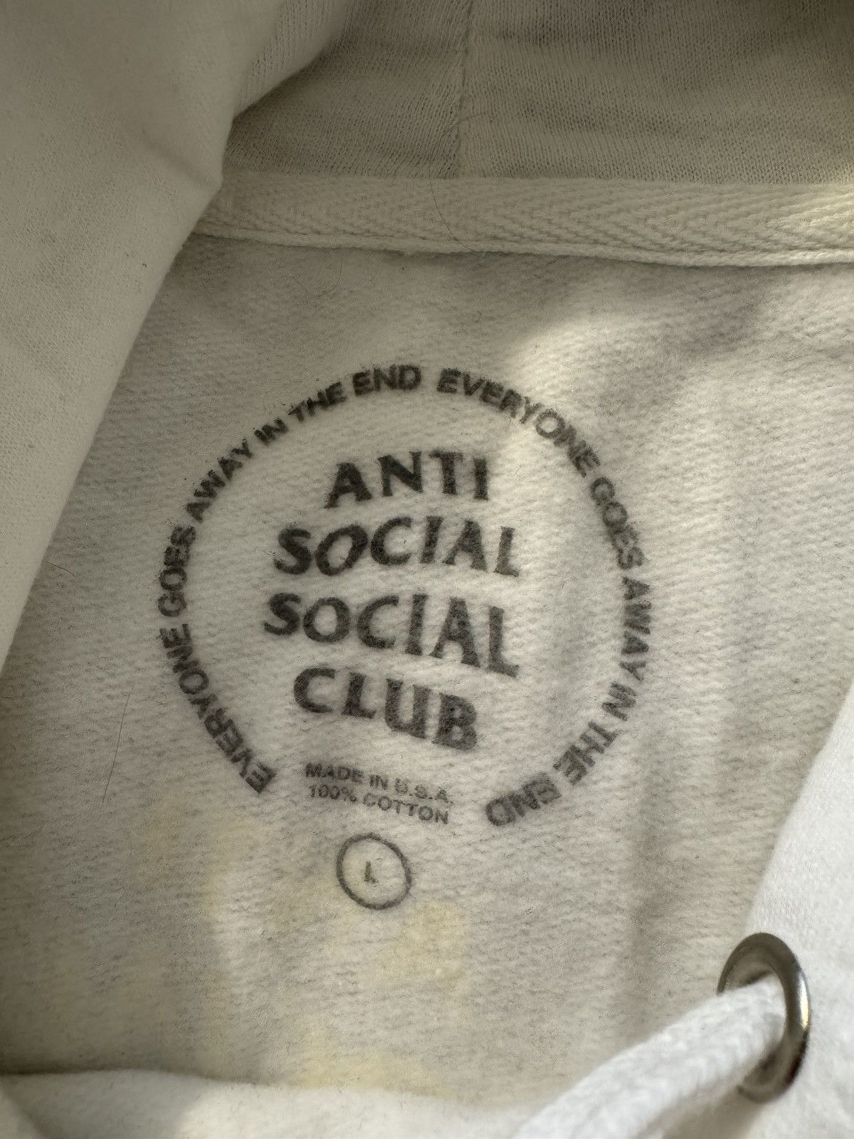Anti Social Social Club × Fragment Design Anti Social Social Club x Fragment Hoodie FW22 Size US L / EU 52-54 / 3 - 5 Thumbnail