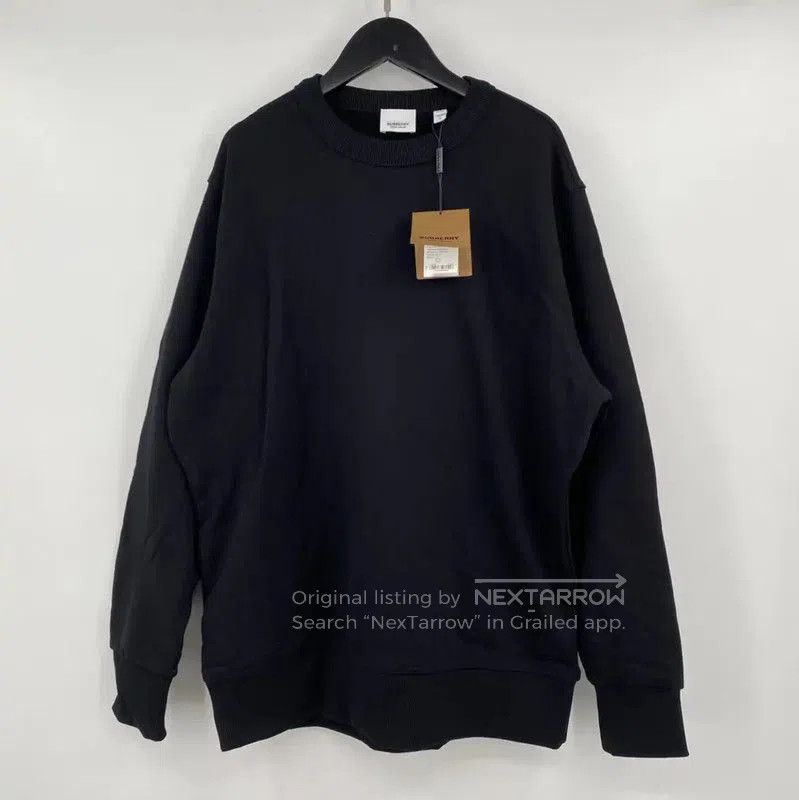 Burberry Burberry Men's Black Cotton Long Sleeve Sweatshirt. Size US M / EU 48-50 / 2 - 2 Thumbnail