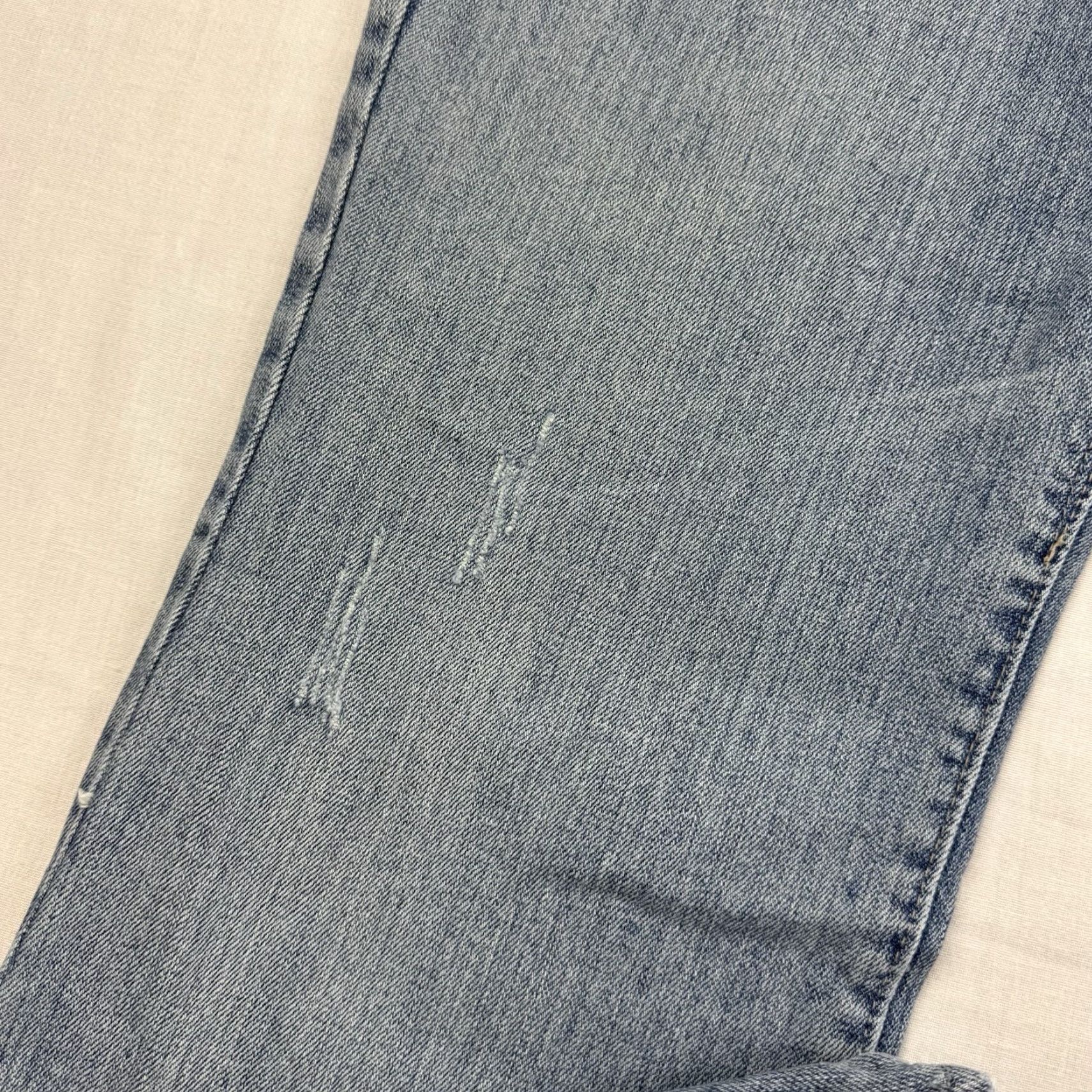 Vintage Y2K Aeropostale Skinny Jeans Womens 13/14R Hipster Punk Hippie 2000s Blue Slim Straight Vintage Jeans Womens Size 34" / US 12 / IT 48 - 2 Thumbnail
