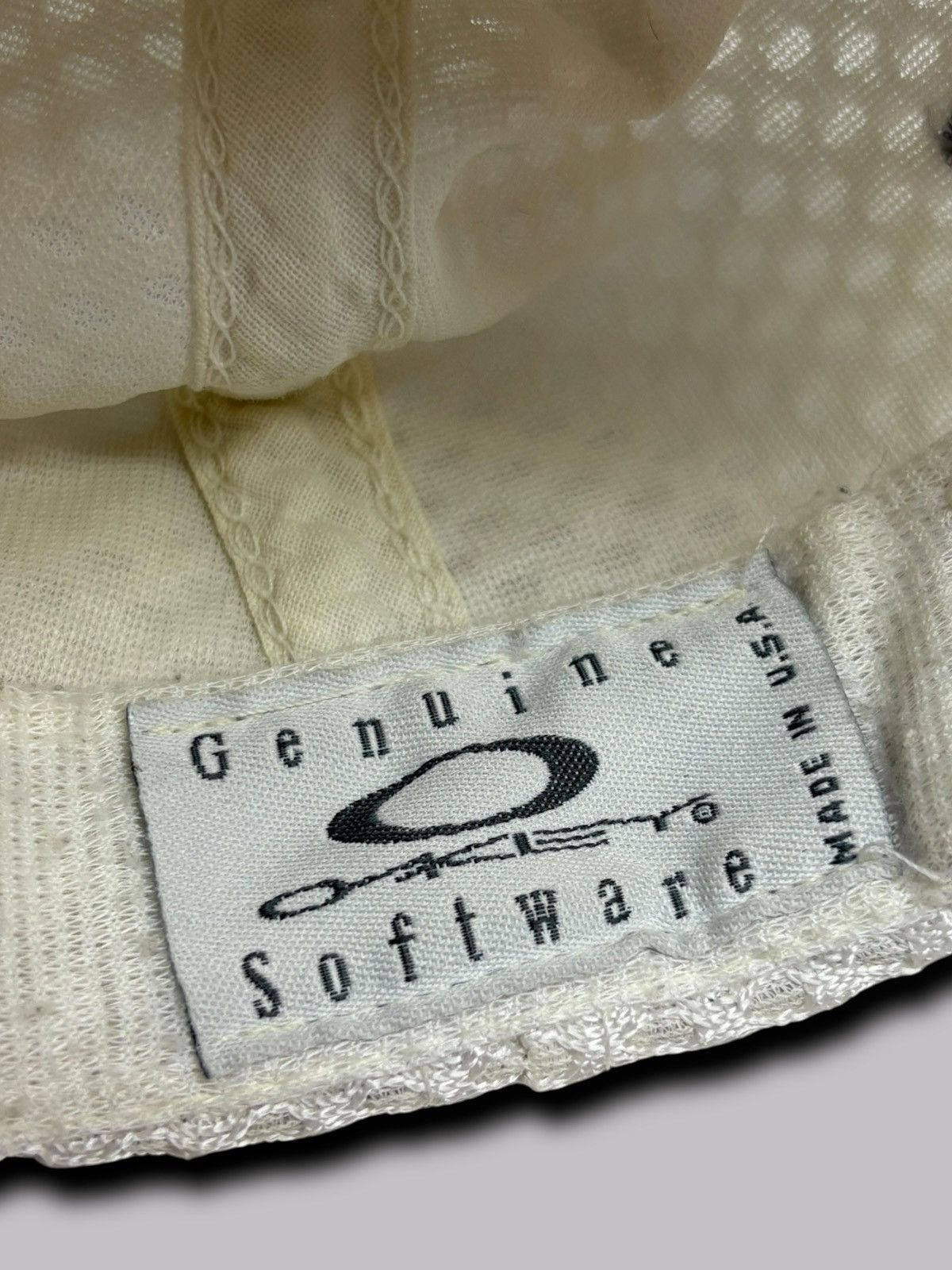 Oakley Vintage Oakley Matter Software Made in USA Mesh Cap Size ONE SIZE - 9 Thumbnail