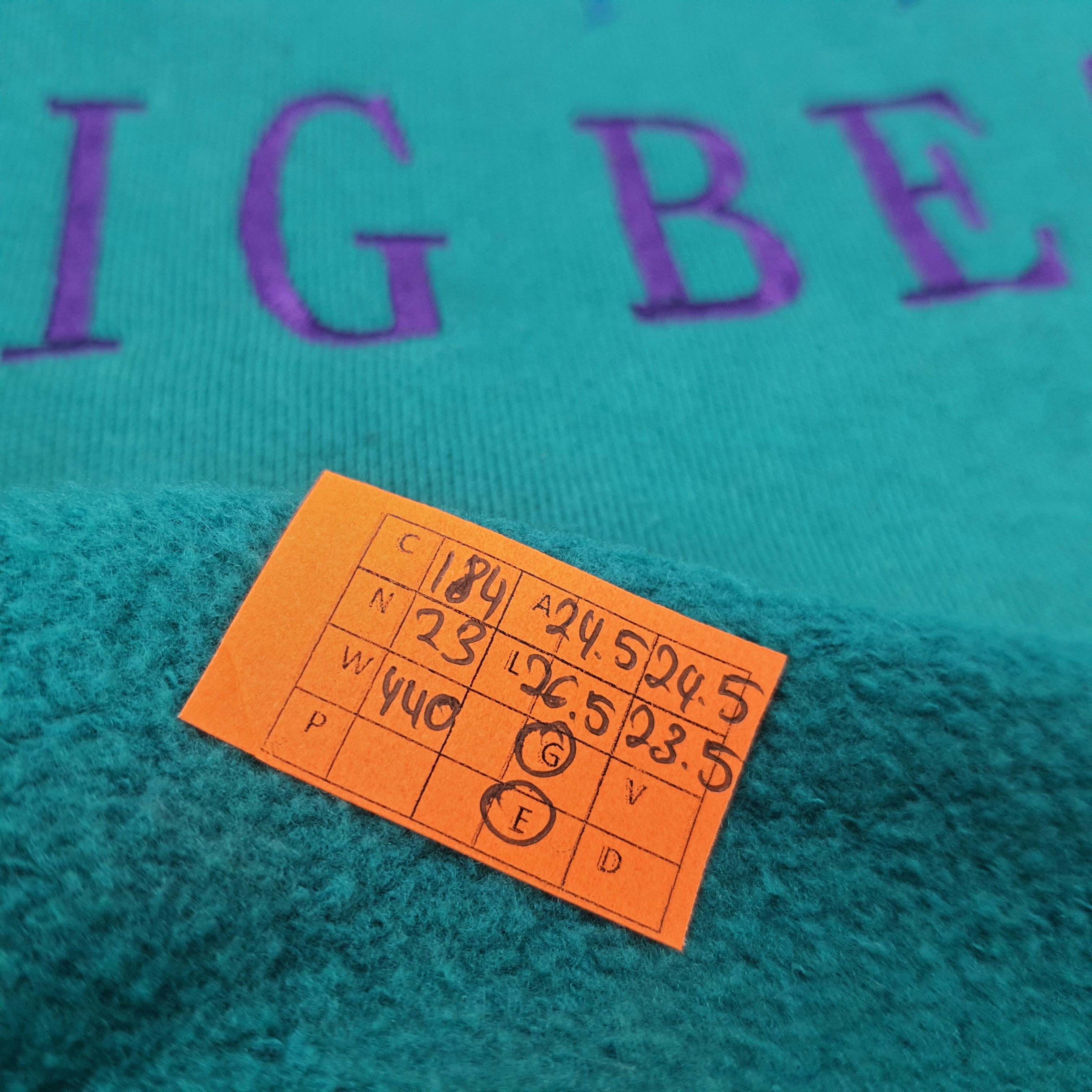 California Republic × Vintage Vintage BIG BEAR Spell Out Embroidery Outdoor Sweatshirt Size US L / EU 52-54 / 3 - 6 Thumbnail