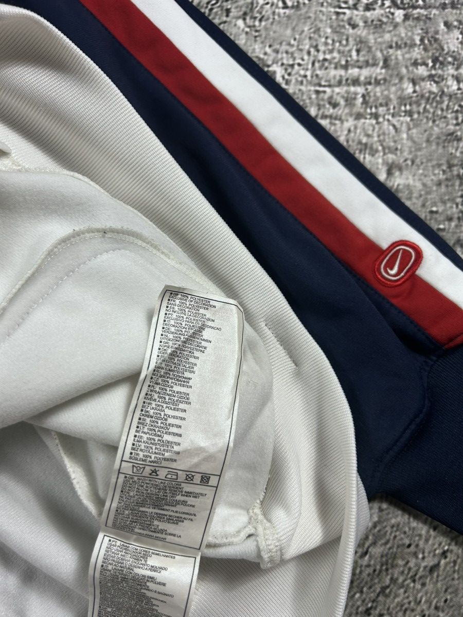Nike × Vintage Nike Cortez track jacket zip sweatshirt vintage 2000s white Size US L / EU 52-54 / 3 - 6 Thumbnail