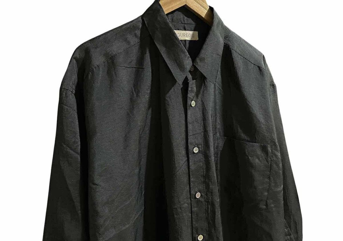Japanese Brand 🔥Japanese Vintage Iguregu Sheer Wide Shirt Size US XL / EU 56 / 4 - 2 Thumbnail