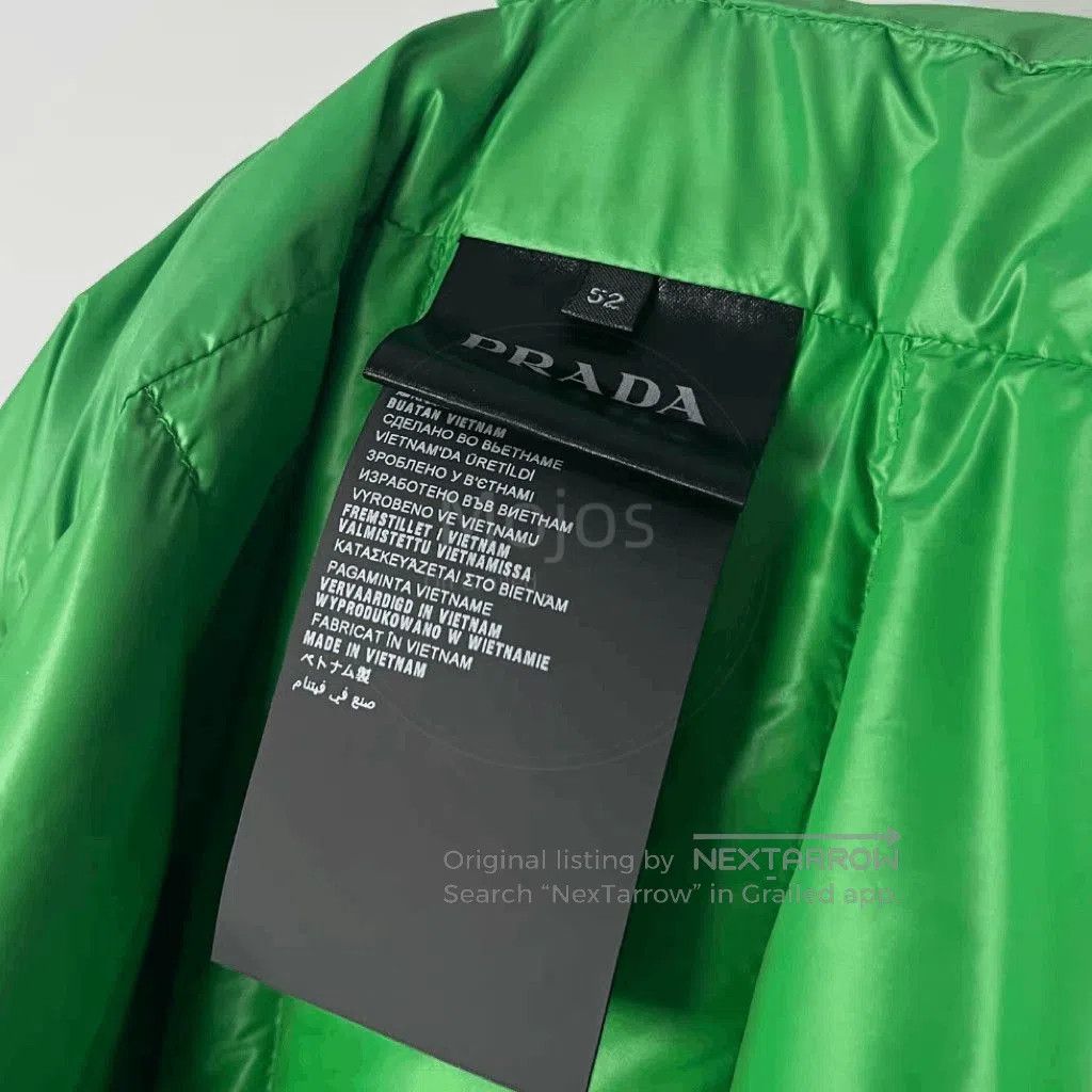 Prada Sz 52 Prada Metal Logo Label Puffer Vest. Size US L / EU 52-54 / 3 - 5 Thumbnail