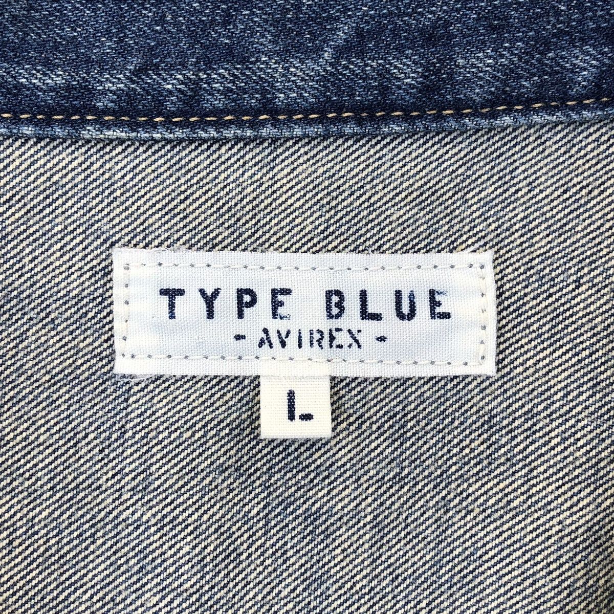 Avirex AVIREX Type Blue Denim Souvenir Jacket Size US L / EU 52-54 / 3 - 21 Thumbnail