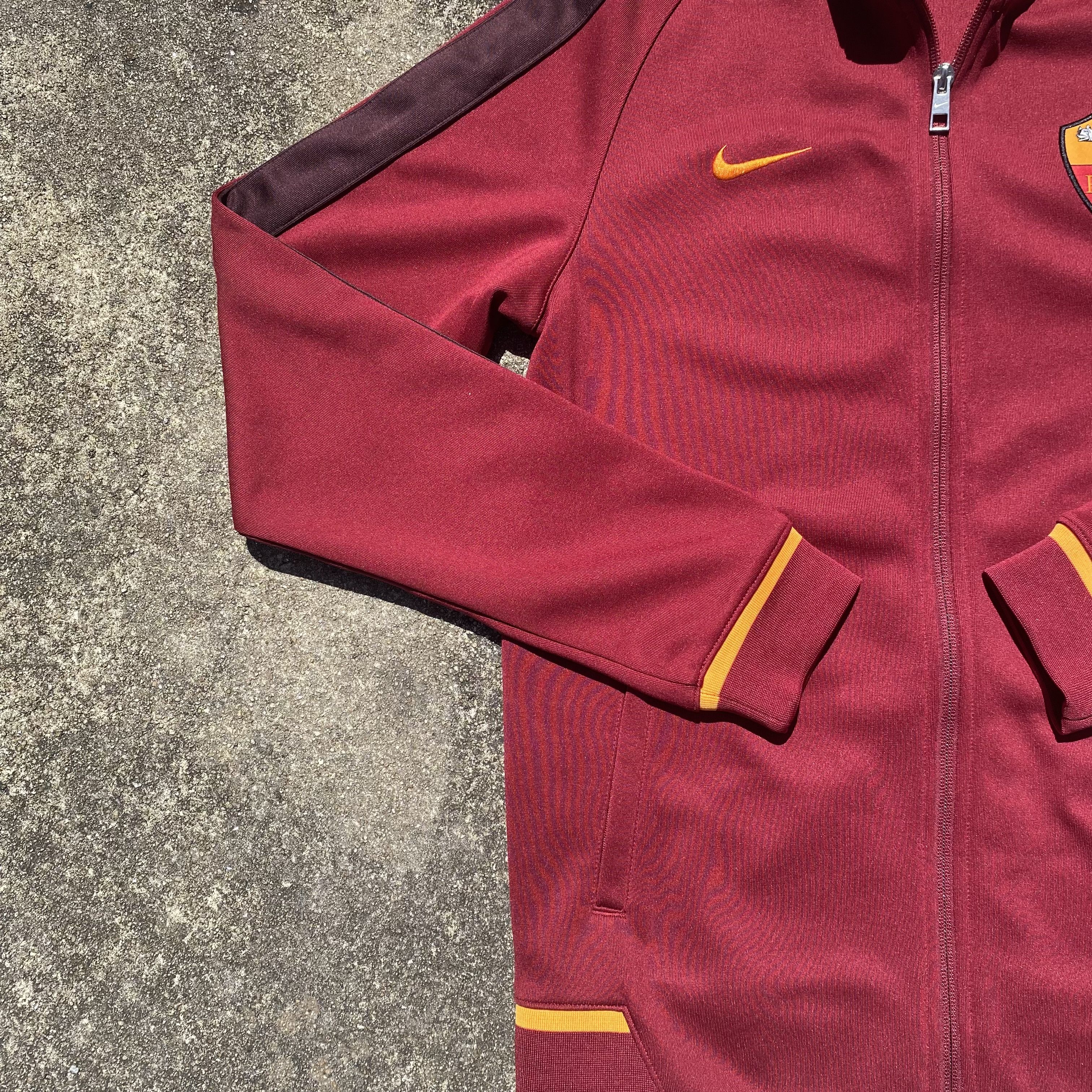 Nike × Vintage Nike AS Roma 2015/2016 Track Jacket 694603-677 Size US S / EU 44-46 / 1 - 6 Thumbnail
