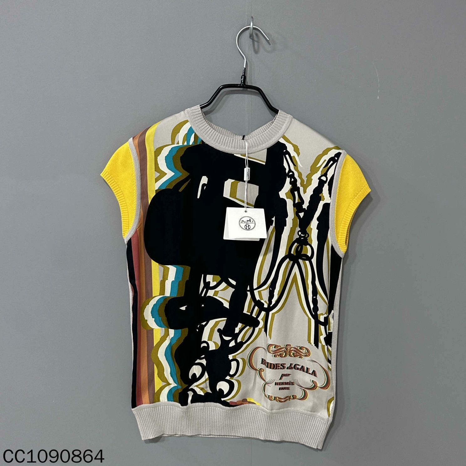 Hermes Hermes Graphic T-Shirt it_34 Women Size XXS / US 00 / IT 34 - 1 Thumbnail