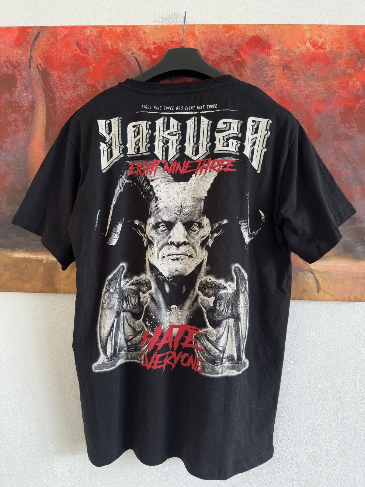 Other Yakuza Black Cotton T Shirt Size US XXL / EU 58 / 5 - 1 Thumbnail