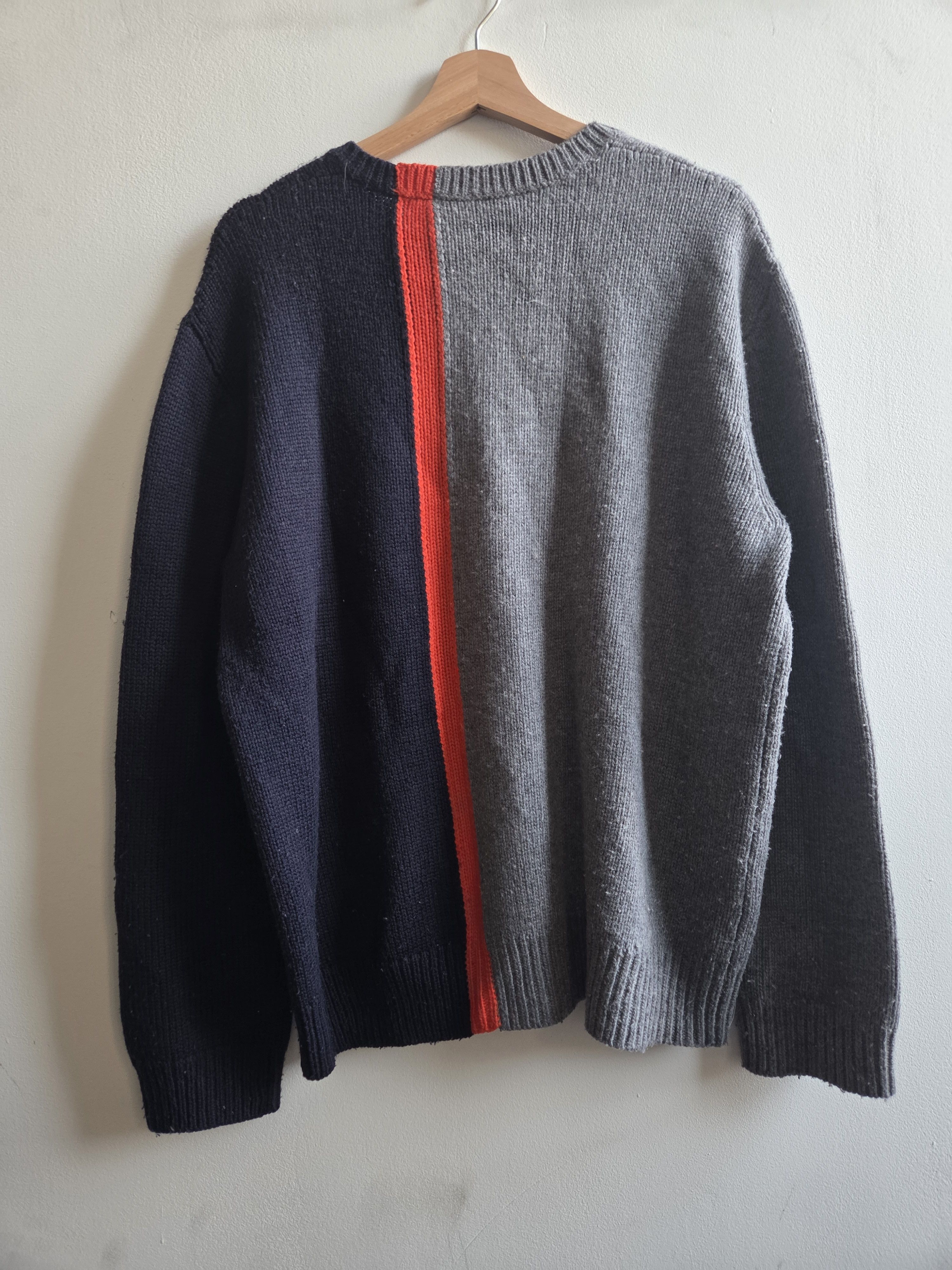 T by Alexander Wang Oversized Orange Stripe Sweater Size US M / EU 48-50 / 2 - 2 Thumbnail