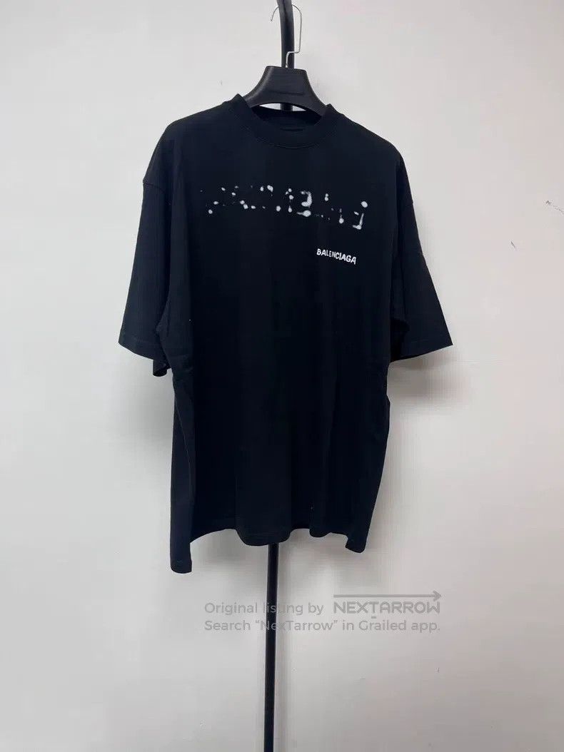 Balenciaga Balenciaga Logo Letter Print Crew Neck Short Sleeve T-Shir Size US M / EU 48-50 / 2 - 1 Thumbnail