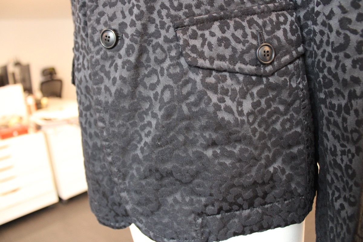 Comme des Garcons Cdg BLACK tonal leopard blazer Size US S / EU 44-46 / 1 - 8 Thumbnail