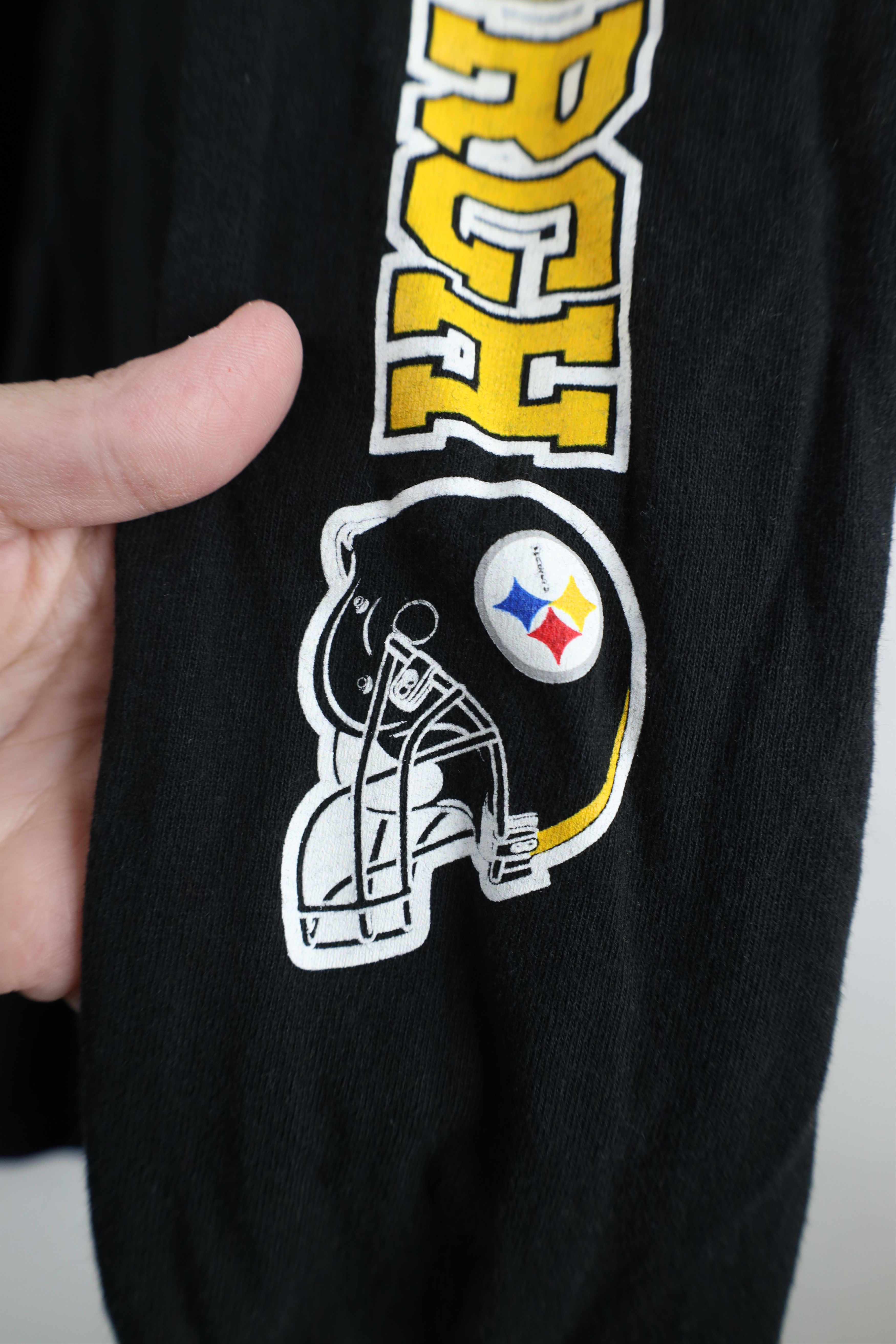Vintage Vintage Pittsburgh Football Long Sleeve T-Shirt Black Size US M / EU 48-50 / 2 - 5 Thumbnail