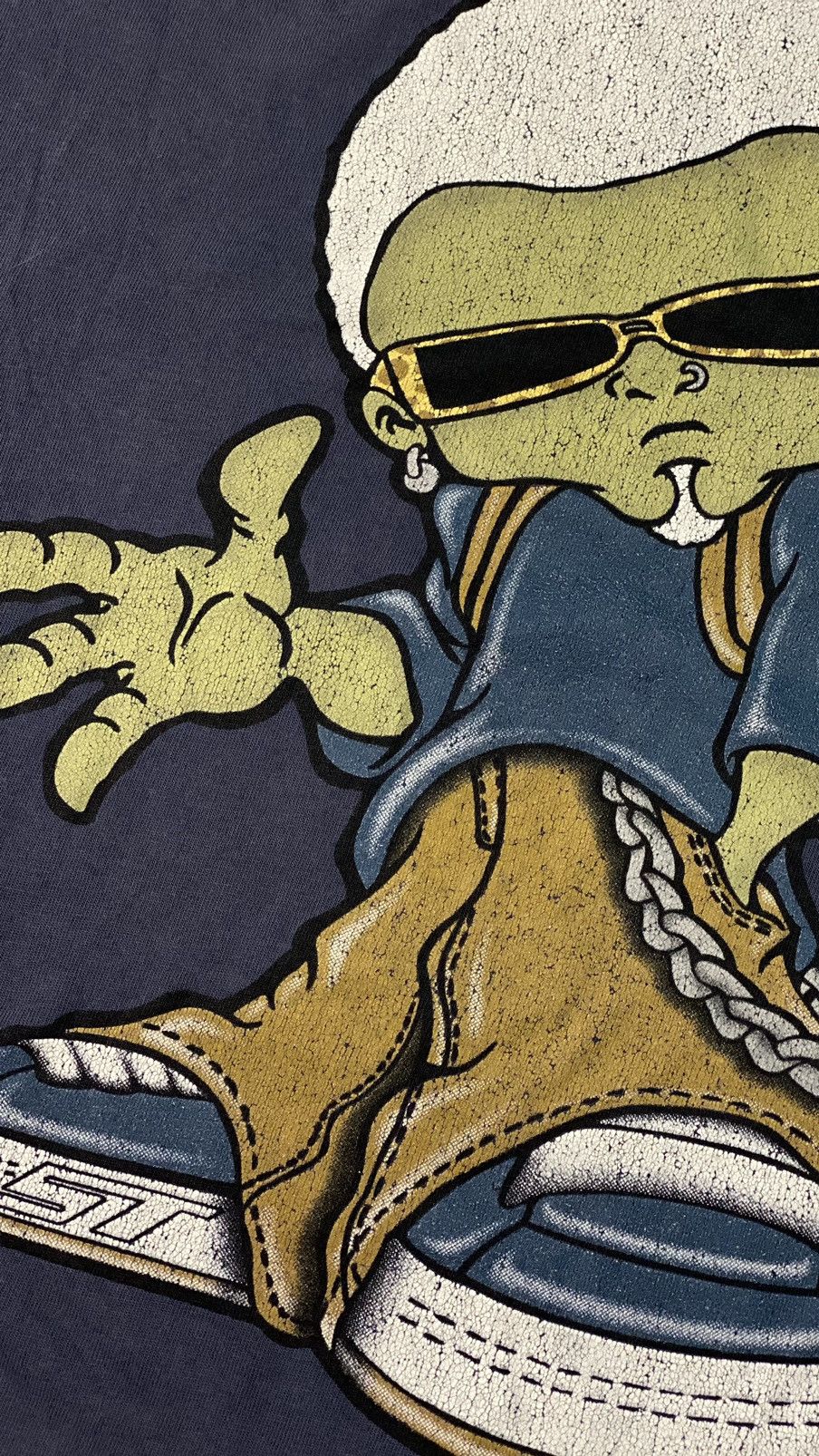 Menace 90's Spirit Skateboard shirt Dj Street Breakdown Y2K Hip-Hop Size US XL / EU 56 / 4 - 7 Thumbnail
