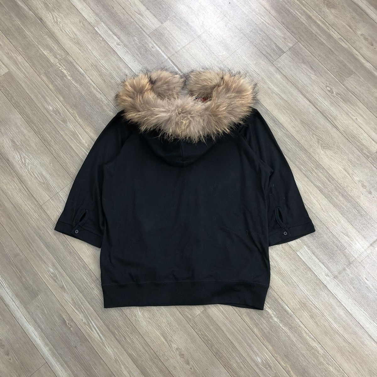 If Six Was Nine × Japanese Brand × Le Grande Bleu (L.G.B.) 2000s Doublefocus Fur Poem Cross Goa Punk Style Zip Hoodie Size US M / EU 48-50 / 2 - 17 Thumbnail