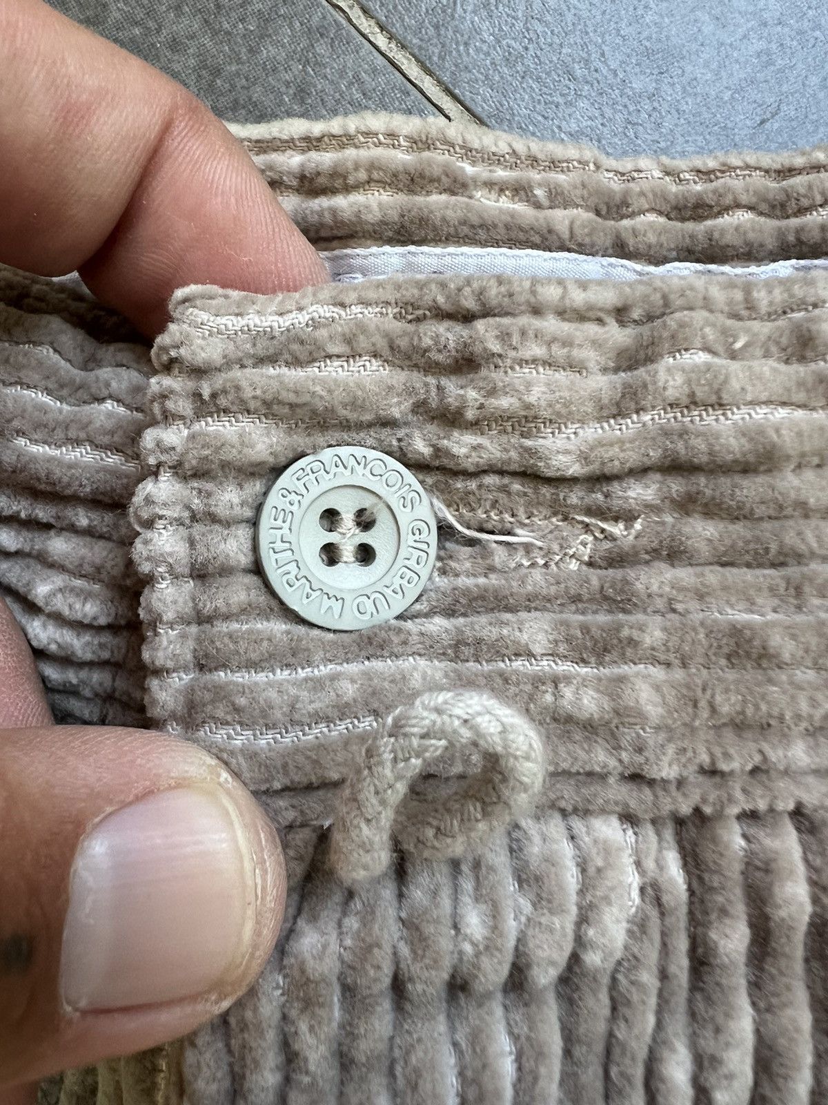 Marithe + Francois Girbaud Marithe Francois Girbaud Corduroy Pant Made in Japan Size US 32 / EU 48 - 12 Thumbnail