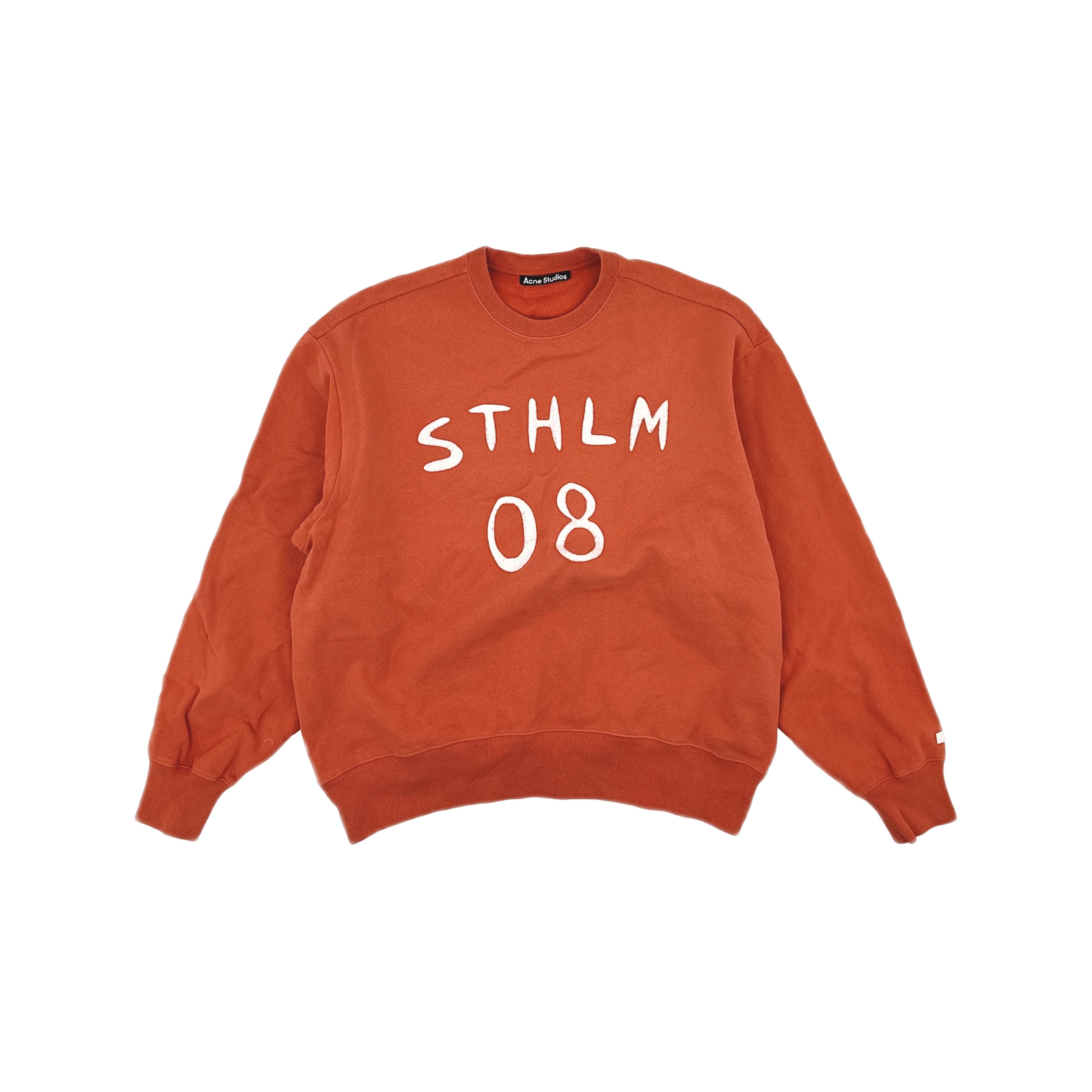 Acne Studios Acne Studios STHLM 08 Graphic Sweatshirt M Size US M / EU 48-50 / 2 - 1 Thumbnail