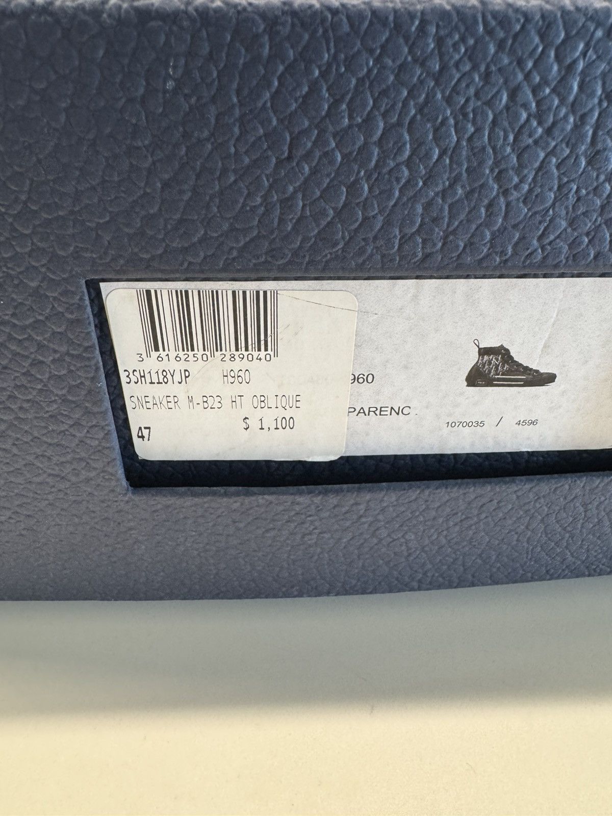 Dior Dior B23 Kim Jones High-Top – Oblique Black – Size 13 Size US 13 / EU 46 - 9 Thumbnail